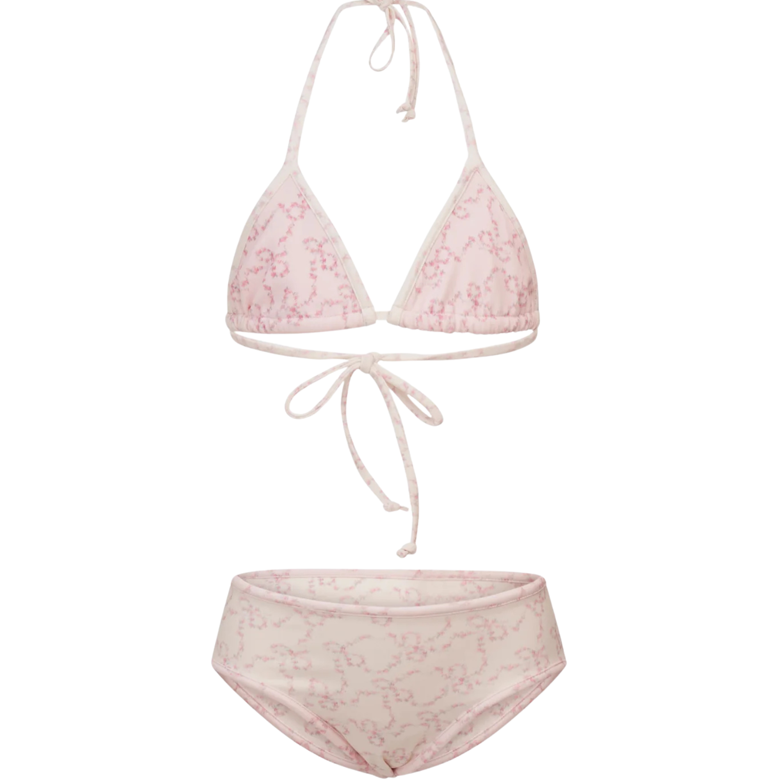 Love Shack Fancy Girls Finnie Bikini Peony Sugar Accessories Love Shack Fancy Floral Y/4/5