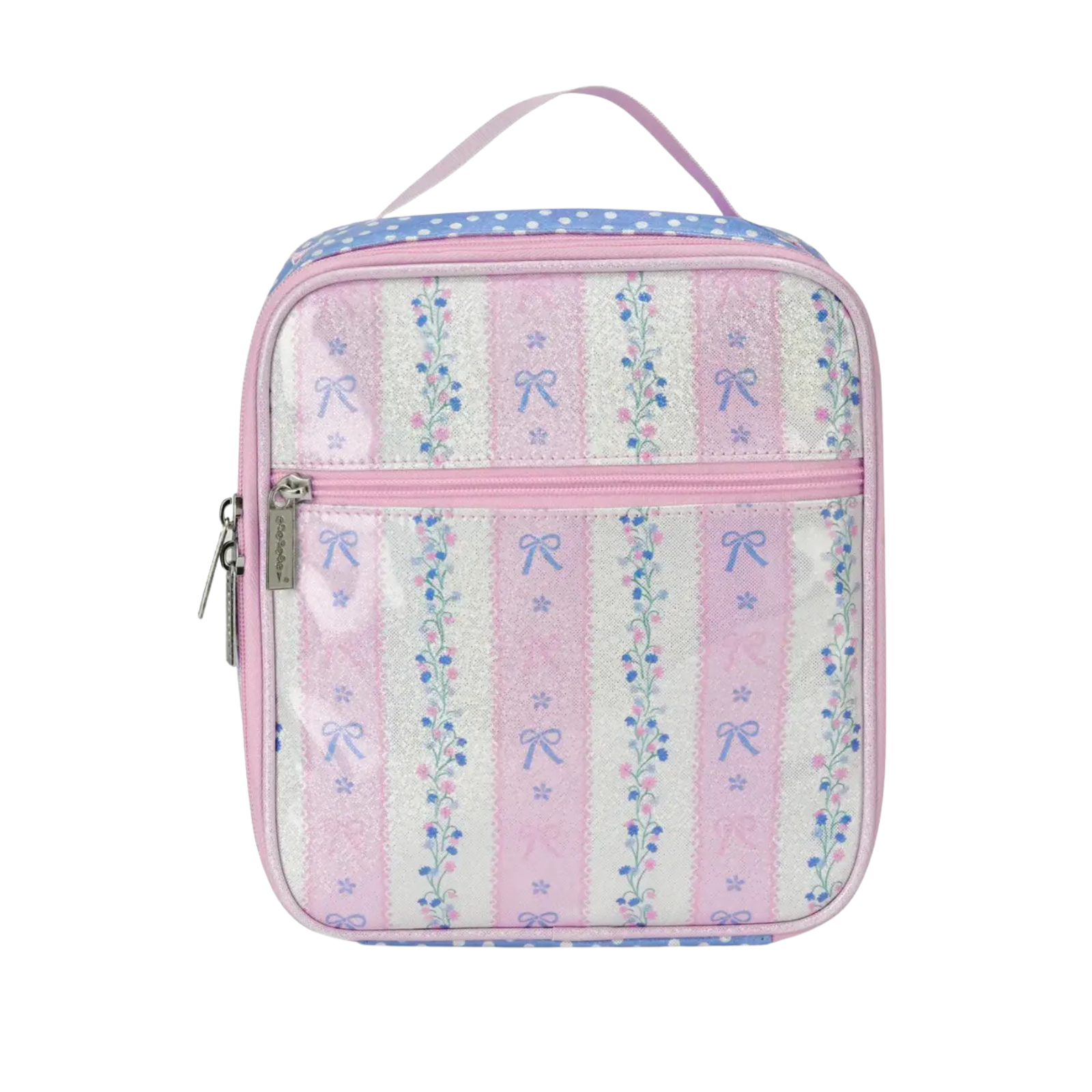 Cooper Pink Floral Lunch Tote Accessories iScream Floral