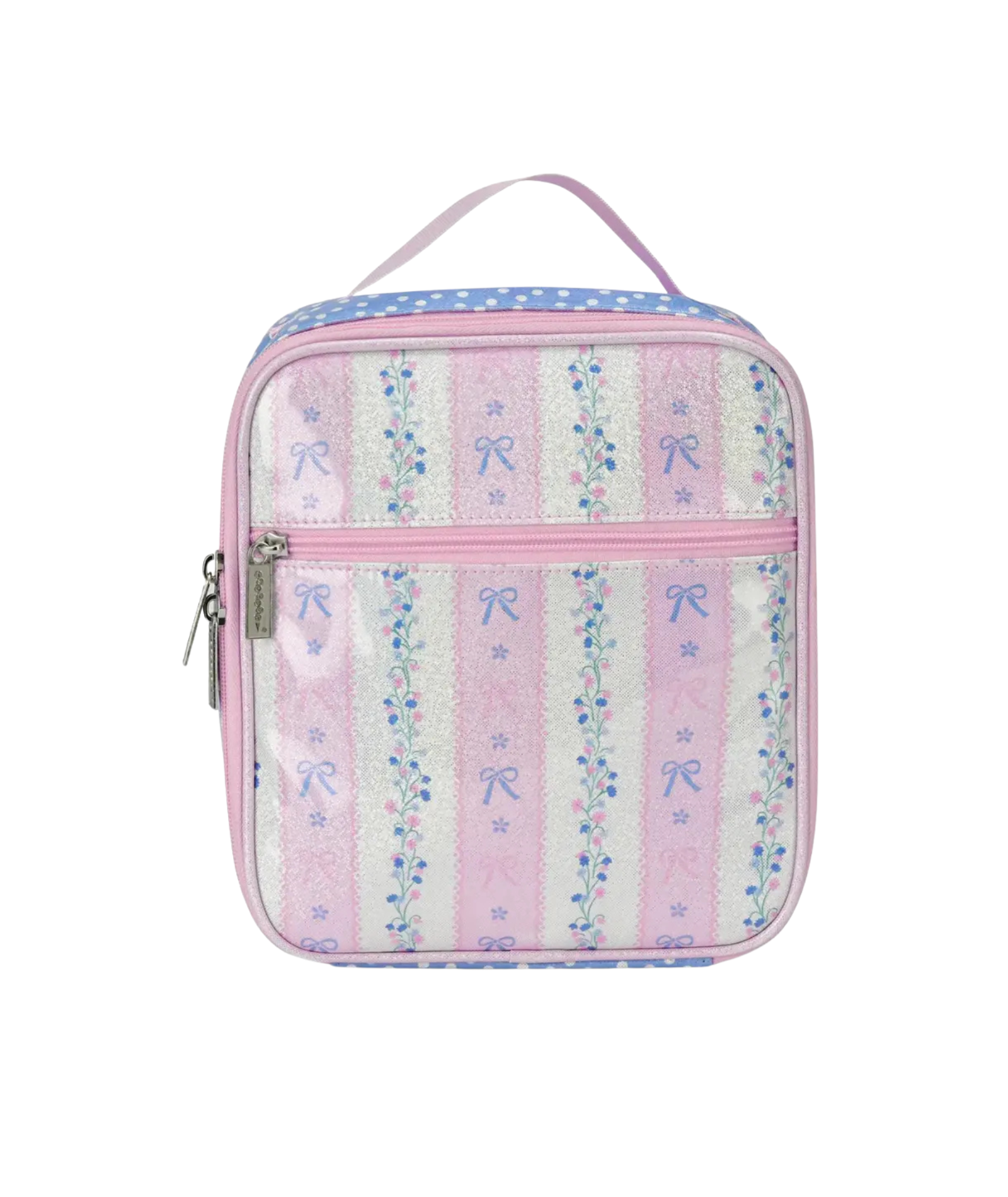 Cooper Pink Floral Lunch Tote Accessories iScream Floral