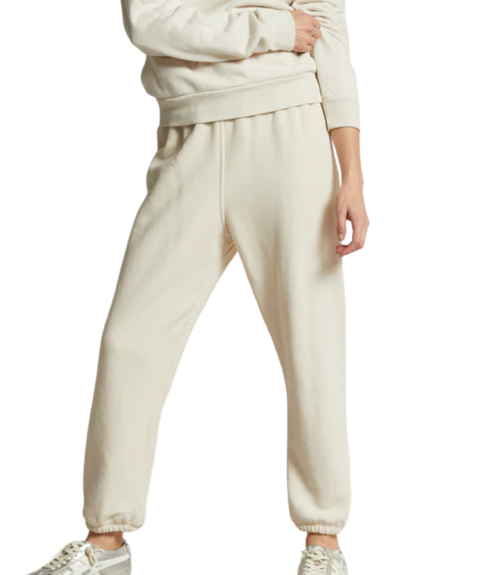 Perfect White Tee Women Stevie Fleece Easy Sweatpants Womens Casual Bottoms Perfect White Tee