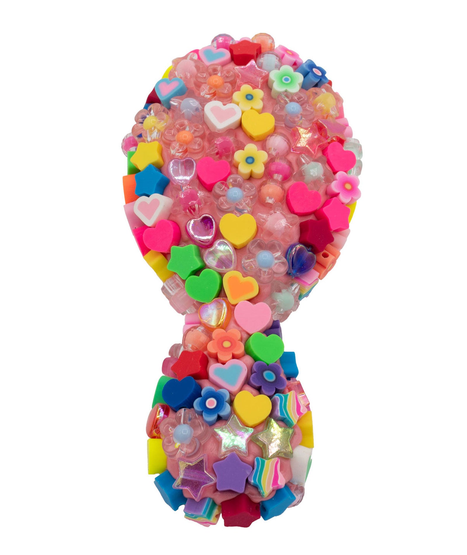 Bari Lynn Small Multi Charms Hair Brush Accessories Bari Lynn