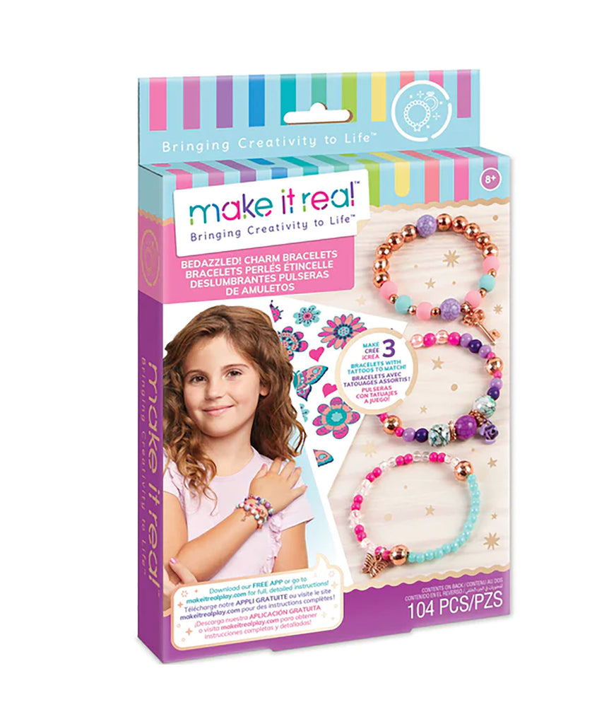 Bedazzled Charm Bracelet Kit Jewelry - Young Make it Real   