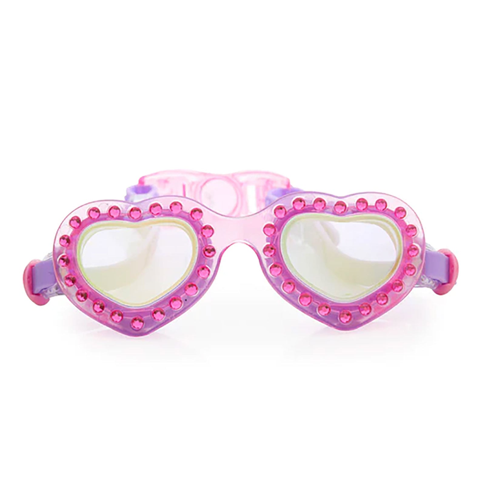 Bling2o Hearthrob Swim Goggles Accessories Bling2o First Crush Fuschia One Size Fits Most (Y/7-Y/14)