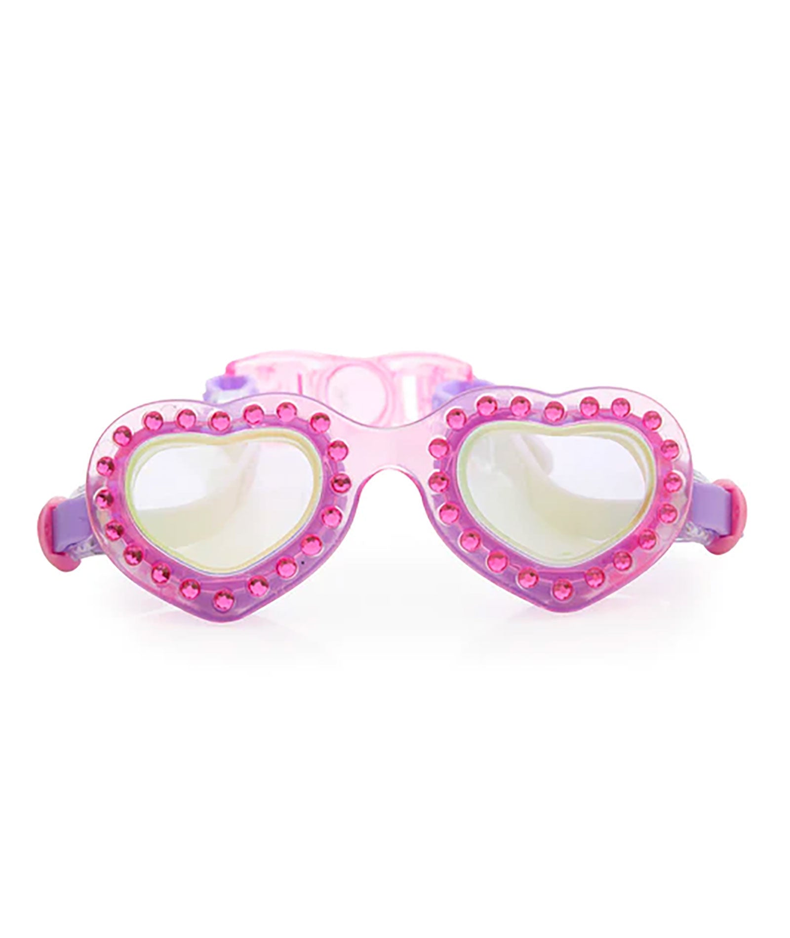 Bling2o Hearthrob Swim Goggles Accessories Bling2o First Crush Fuschia One Size Fits Most (Y/7-Y/14)
