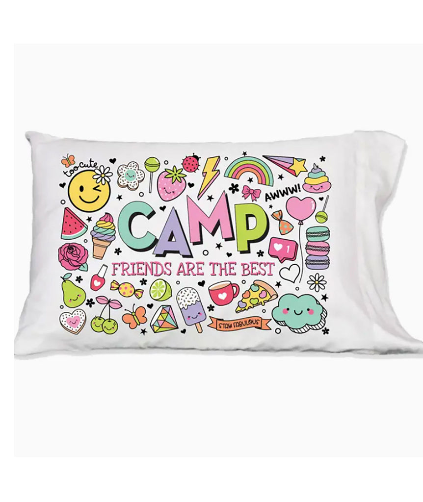 Camp Friends Pillowcase Camp Frankie's Exclusives   