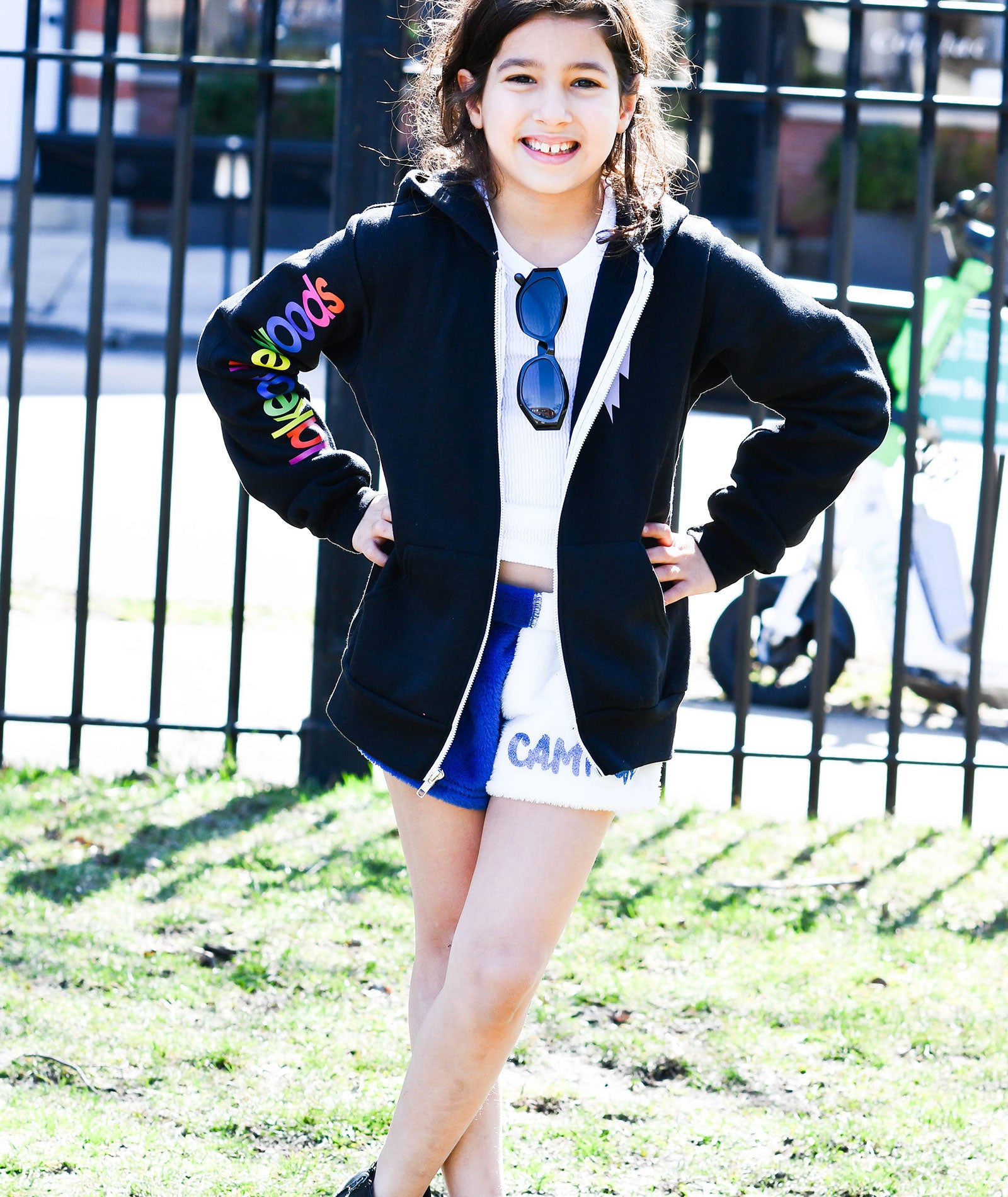 Camp Name Bolt Star PJ Shorts Custom Frankie's Custom Shop