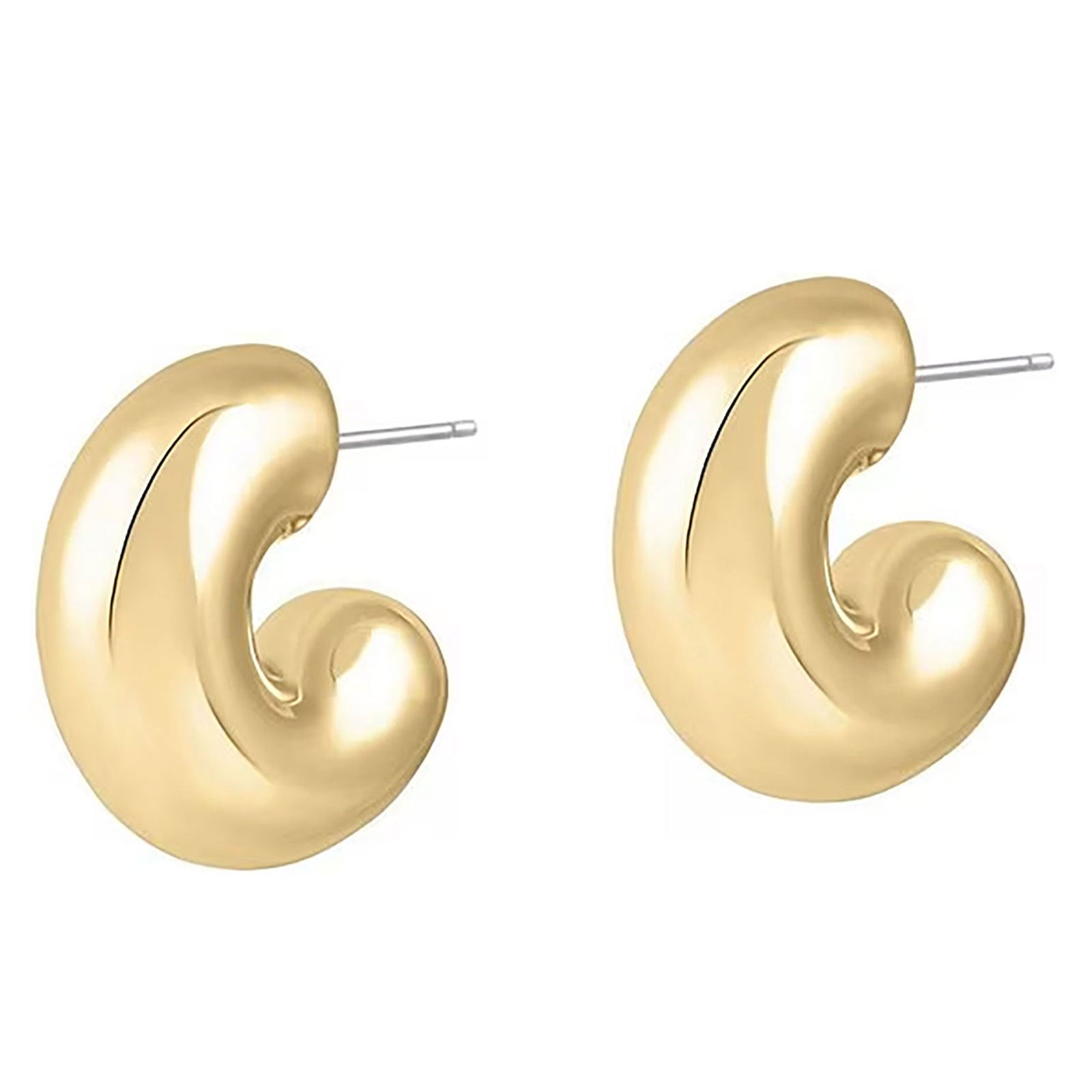 Electric Picks Cloud Earrings Jewelry - Trend Electric Picks Gold