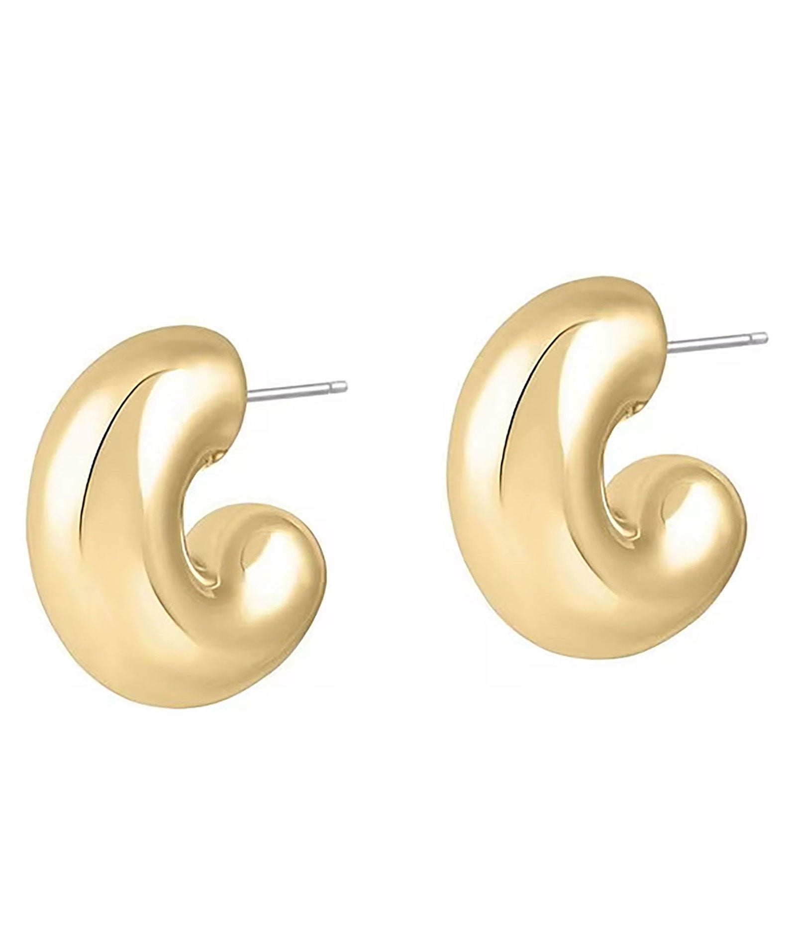 Electric Picks Cloud Earrings Jewelry - Trend Electric Picks Gold