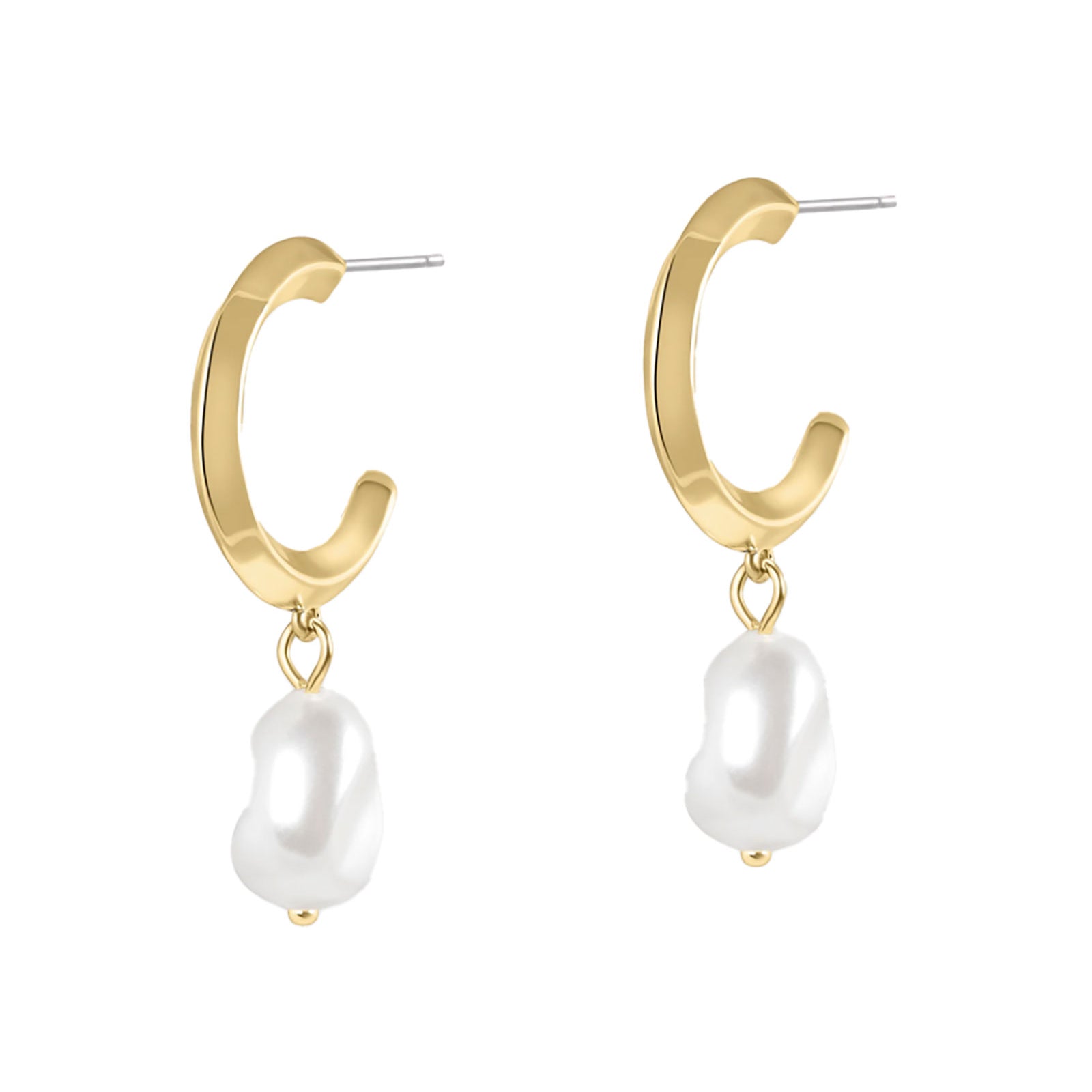 Electric Picks Jones Pearl Drop Earrings Jewelry - Trend Electric Picks Gold