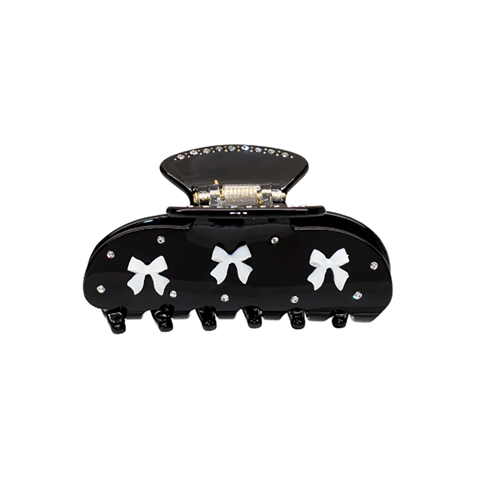 Emi Jay Ornament Sweetheart Clip in Prima Donna Accessories Emi Jay Black