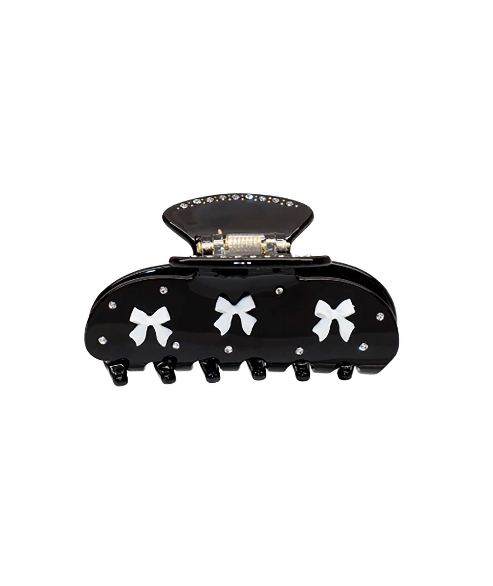 Emi Jay Ornament Sweetheart Clip in Prima Donna Accessories Emi Jay Black