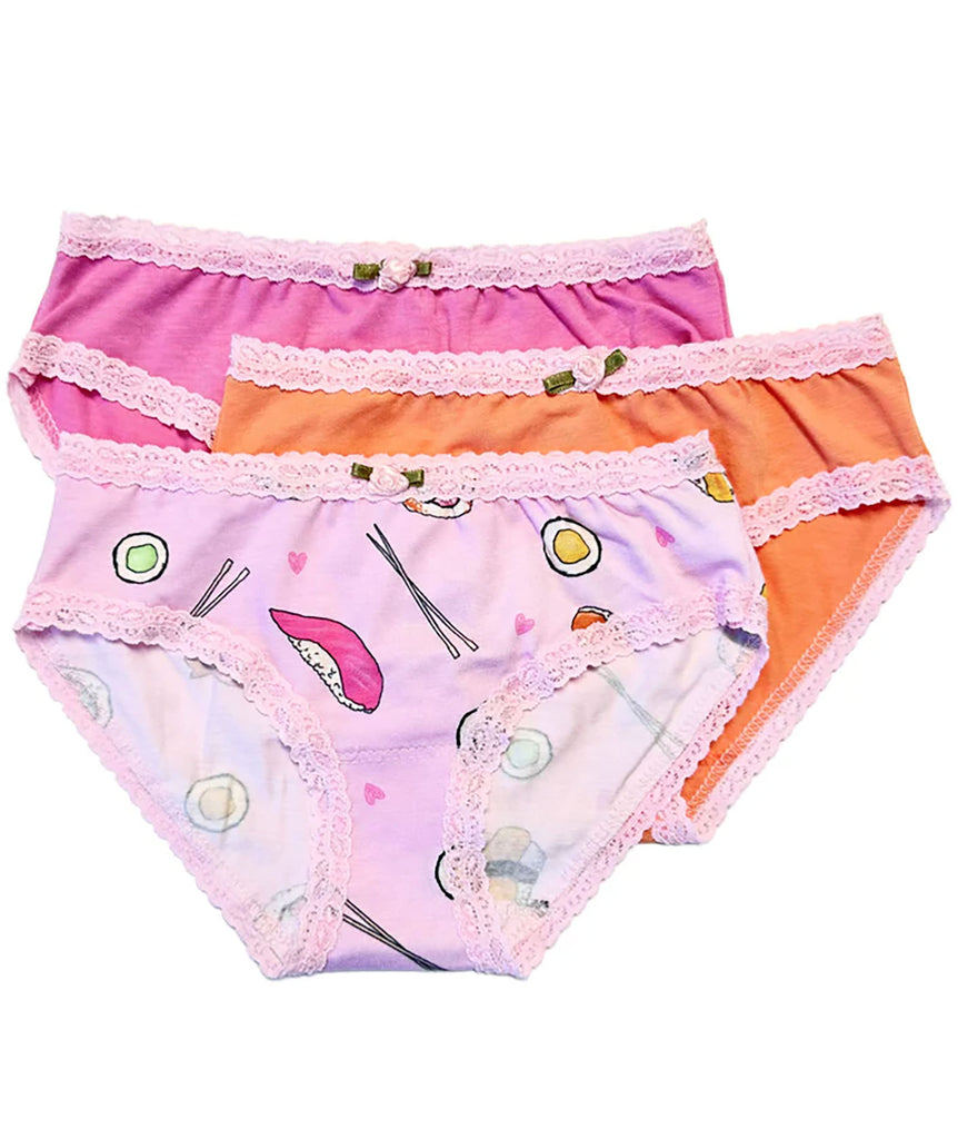 Esme Girls Sushi Panty Set Accessories Esme   