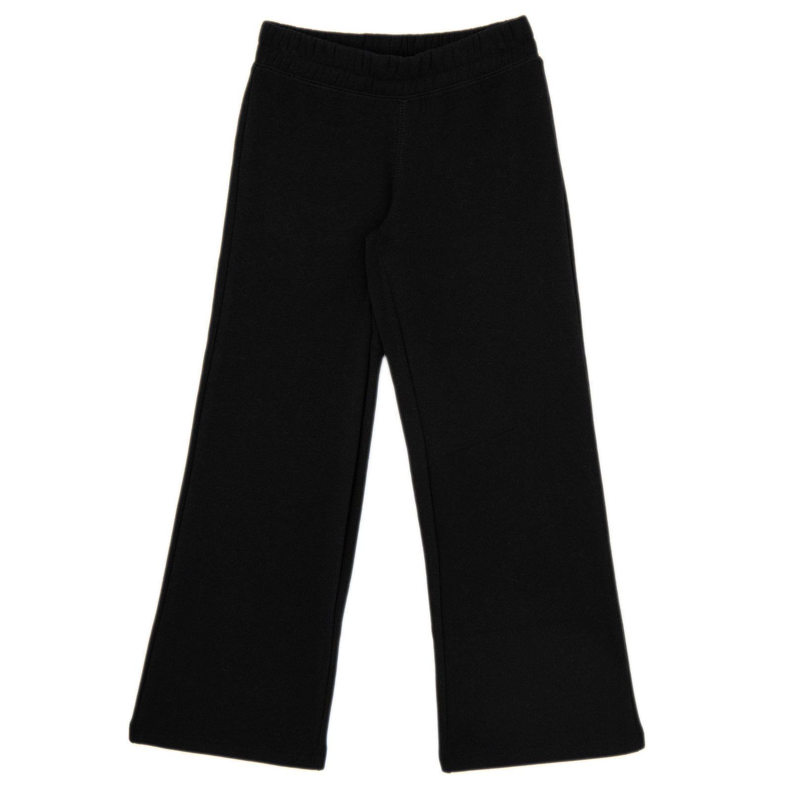 Katie J NYC Girls Dylan Wide Leg Sweatpants Girls Casual Bottoms Katie J NYC Black Y/S (7/8)