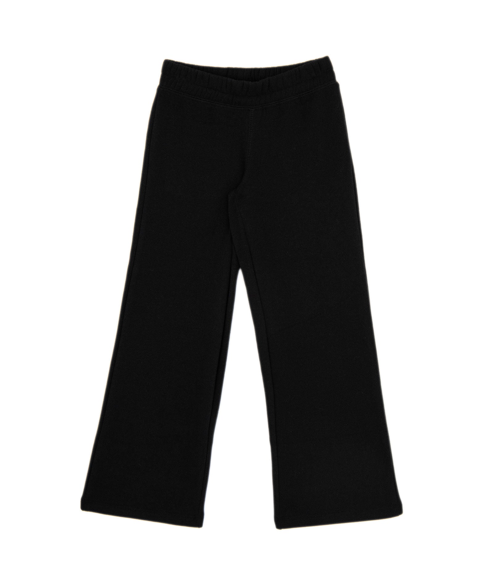 Katie J NYC Girls Dylan Wide Leg Sweatpants Girls Casual Bottoms Katie J NYC Black Y/S (7/8)