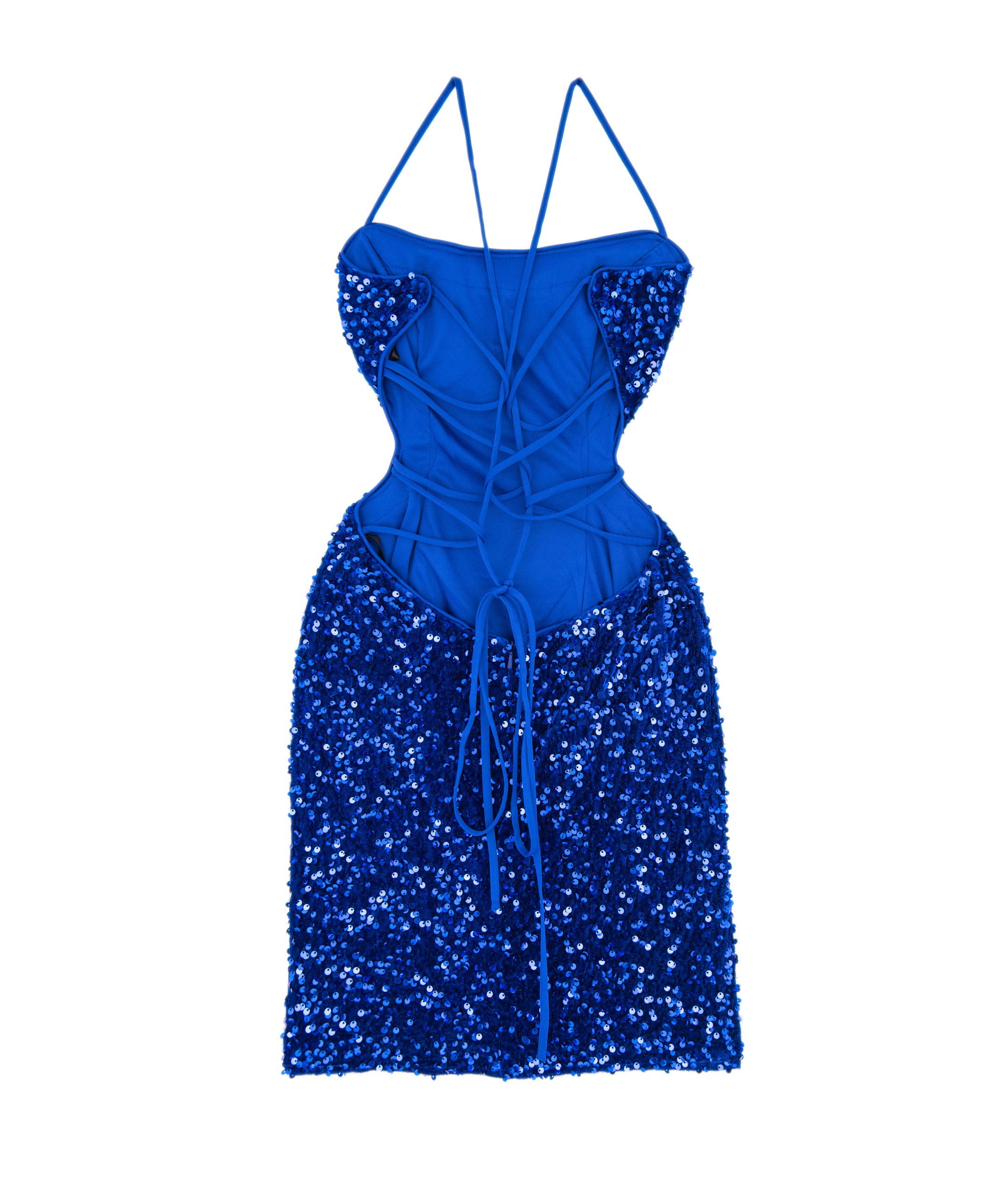 Alyce Women Jocelyn Soft Sequin Lace Up Dress Girls Special Dresses Alyce