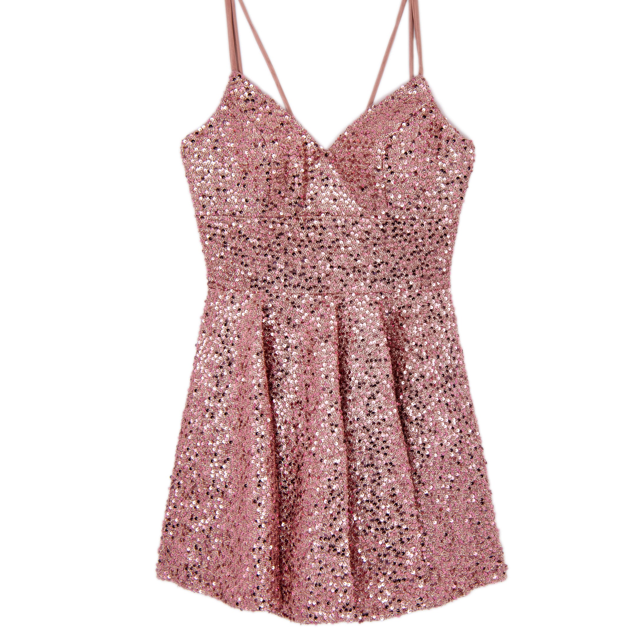 Alyce Women Pink Sequin Mariana Dress Girls Special Dresses Alyce Pink Juniors/Women 000