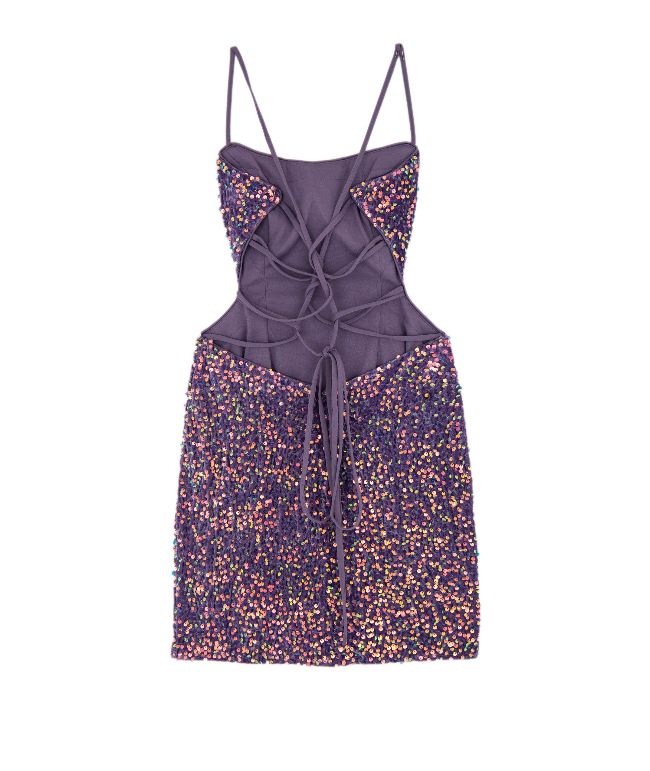 Alyce Women Jocelyn Soft Sequin Lace Up Dress Girls Special Dresses Alyce