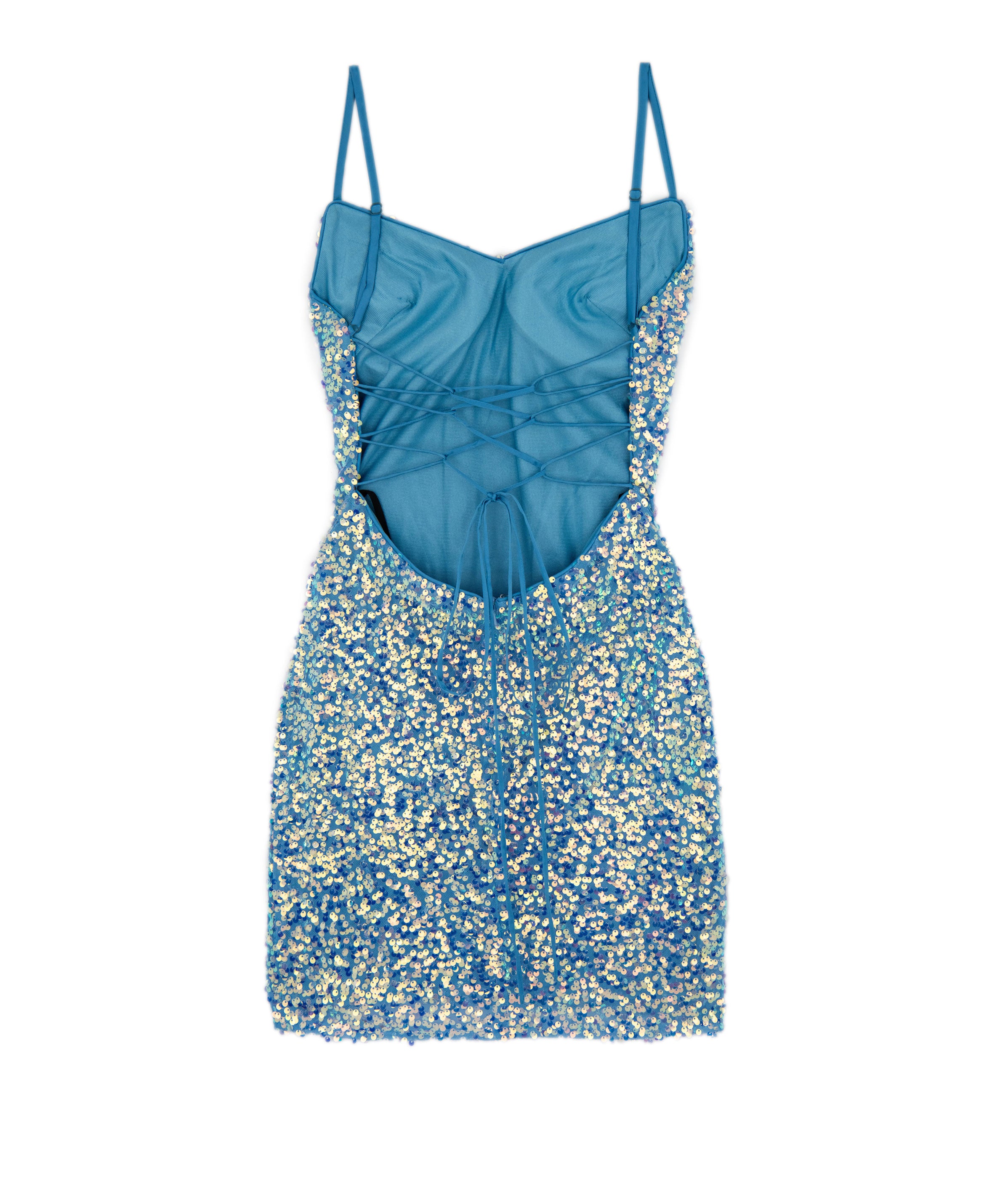 Alyce Women Rosie Soft Sequin Lace Up Dress Girls Special Dresses Alyce