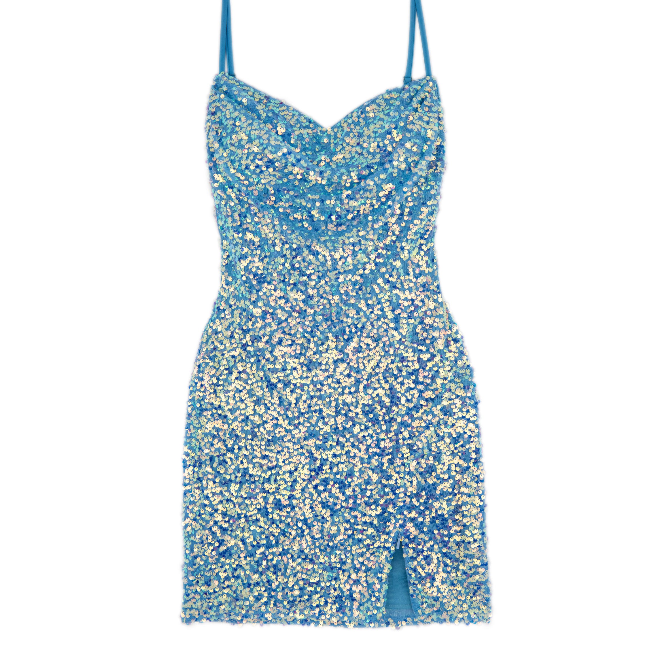 Alyce Women Rosie Soft Sequin Lace Up Dress Girls Special Dresses Alyce Light Blue Juniors/Women 000