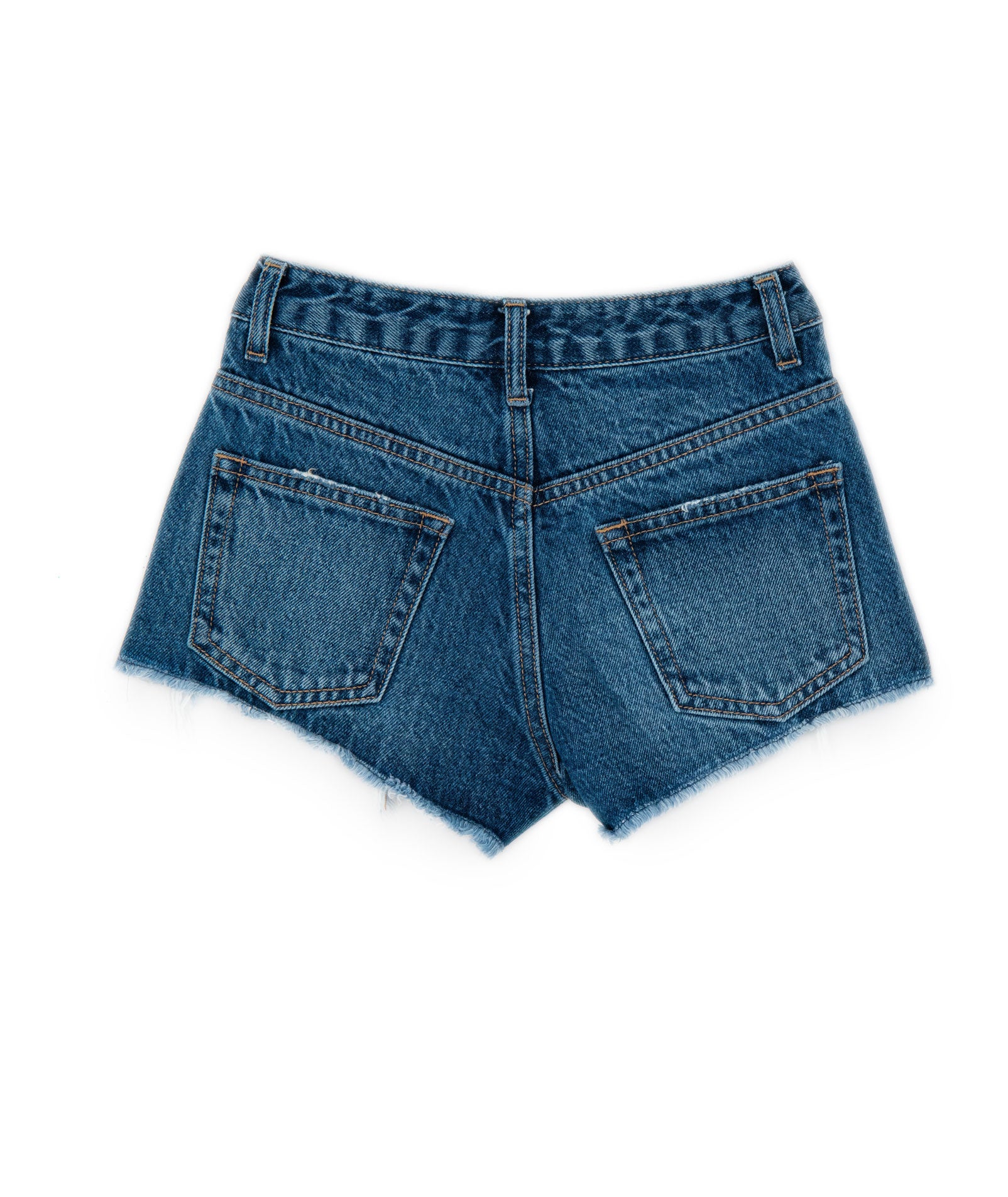 Katie J NYC Girls Malibu Dark Wash Jean Shorts Girls Denim Katie J NYC