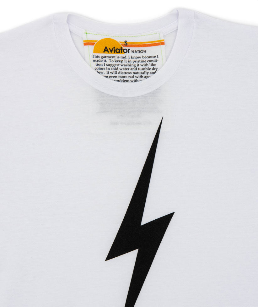 Aviator Nation Women Bolt Boyfriend Tee Womens Casual Tops Aviator Nation