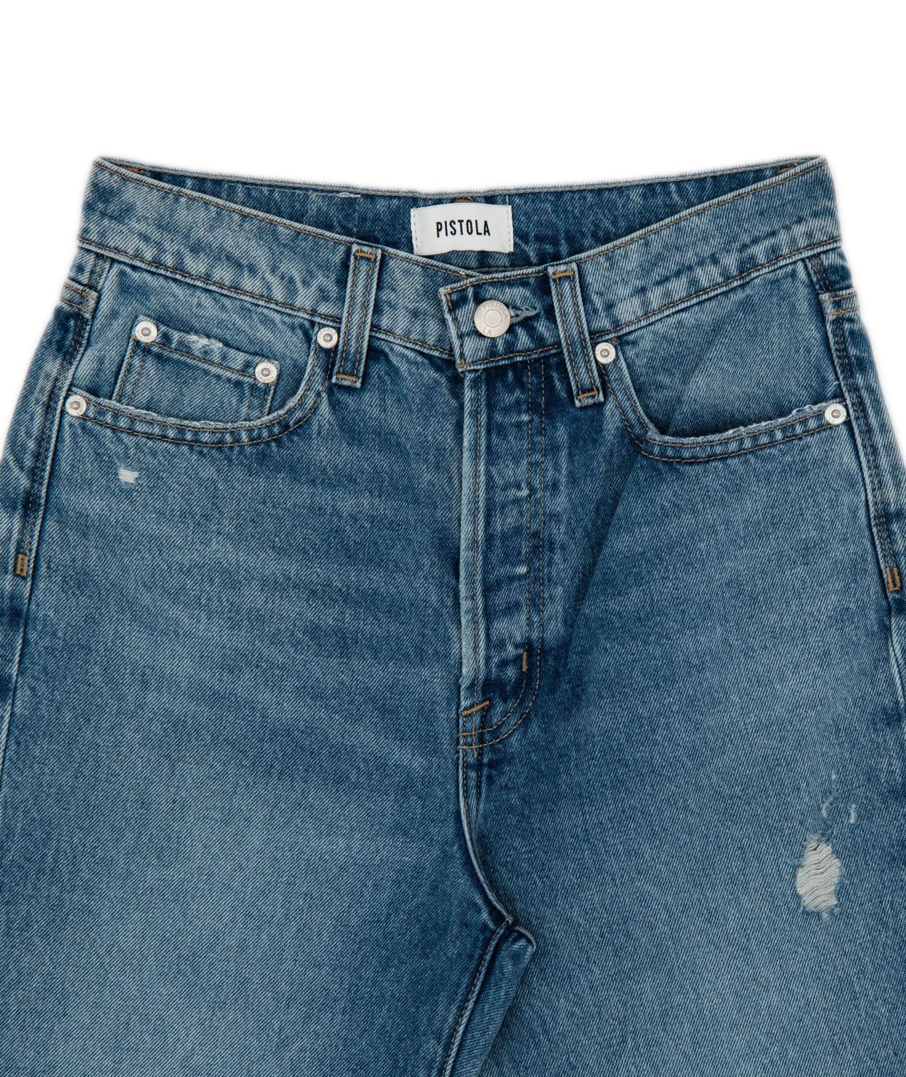 Pistola Women Cassie Crop Jeans Fairside Vintage Distressed/seasonal womens Pistola