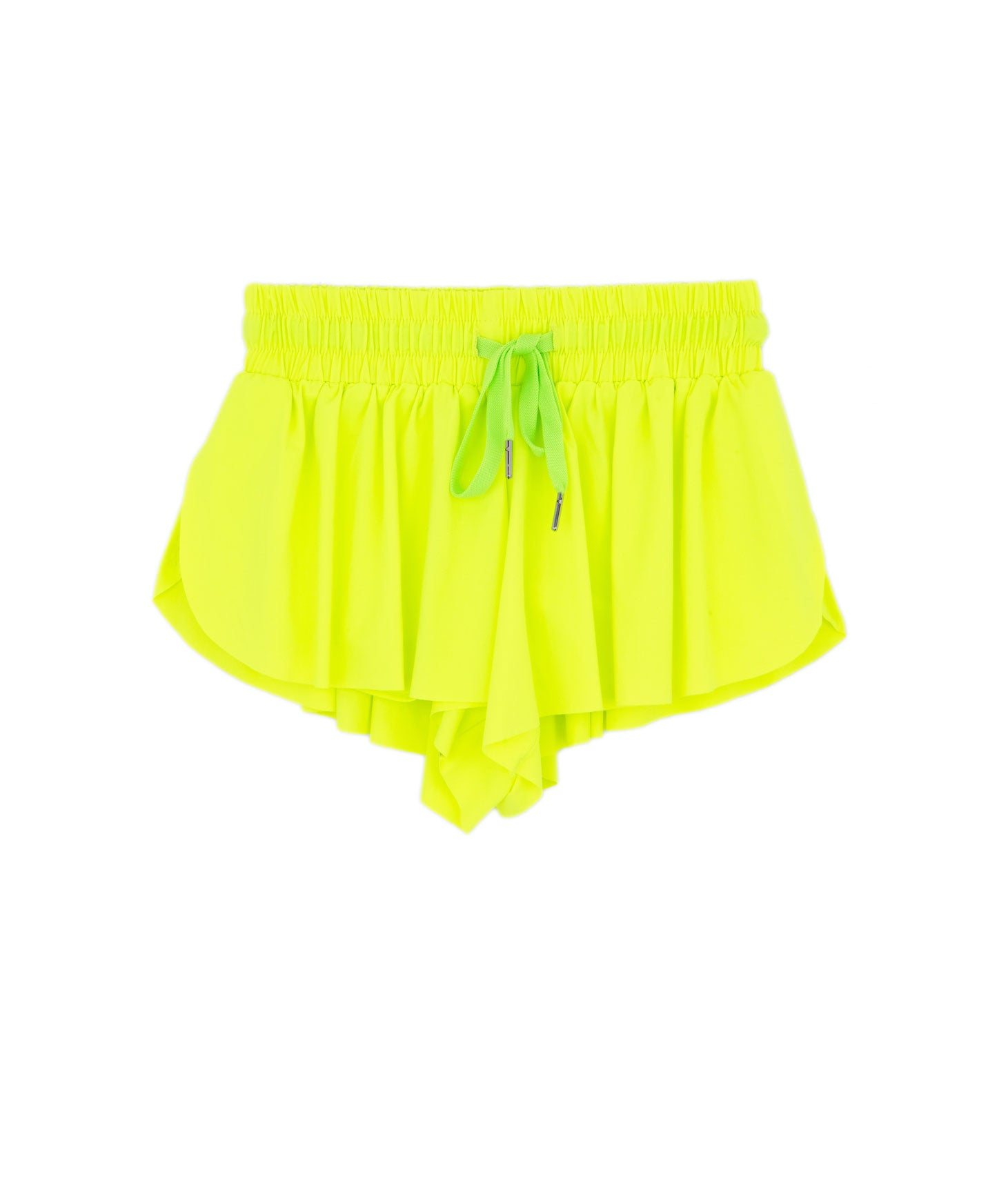 Katie J NYC Juniors Farrah Shorts 2 Distressed/seasonal womens Katie J NYC Neon Yellow Juniors/Women XS