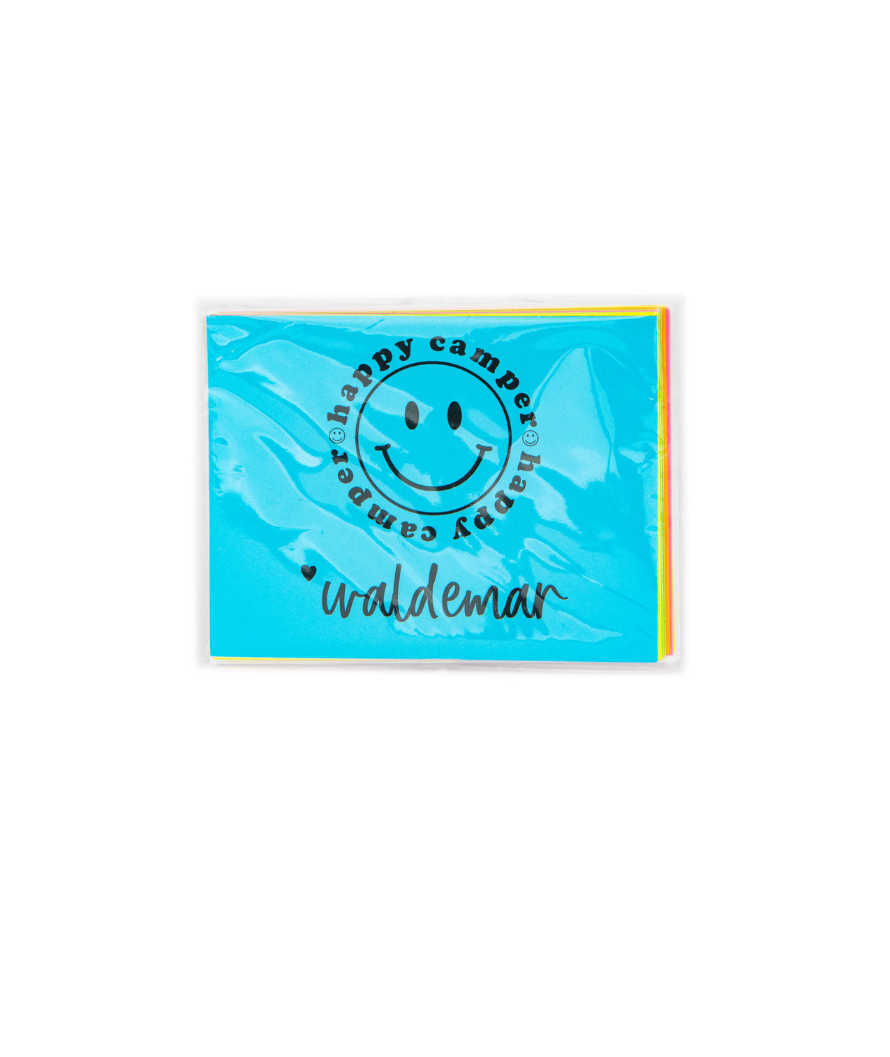 A Wink and a Nod Folded Neon Notecards Pack of 8 Distressed/seasonal gifts A Wink and a Nod