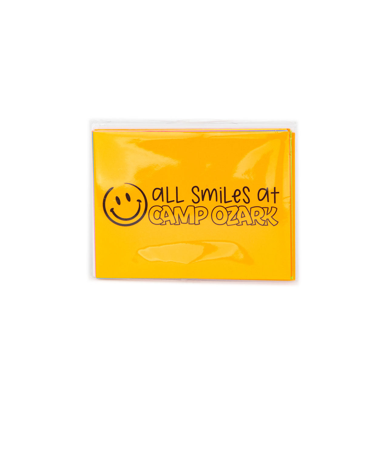 A Wink and a Nod Folded Neon Notecards Pack of 8 Distressed/seasonal gifts A Wink and a Nod