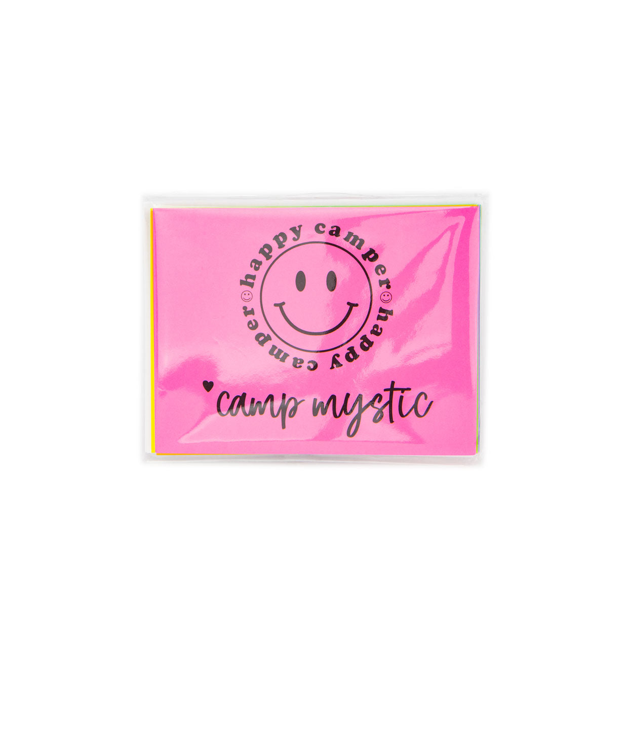 A Wink and a Nod Folded Neon Notecards Pack of 8 Distressed/seasonal gifts A Wink and a Nod