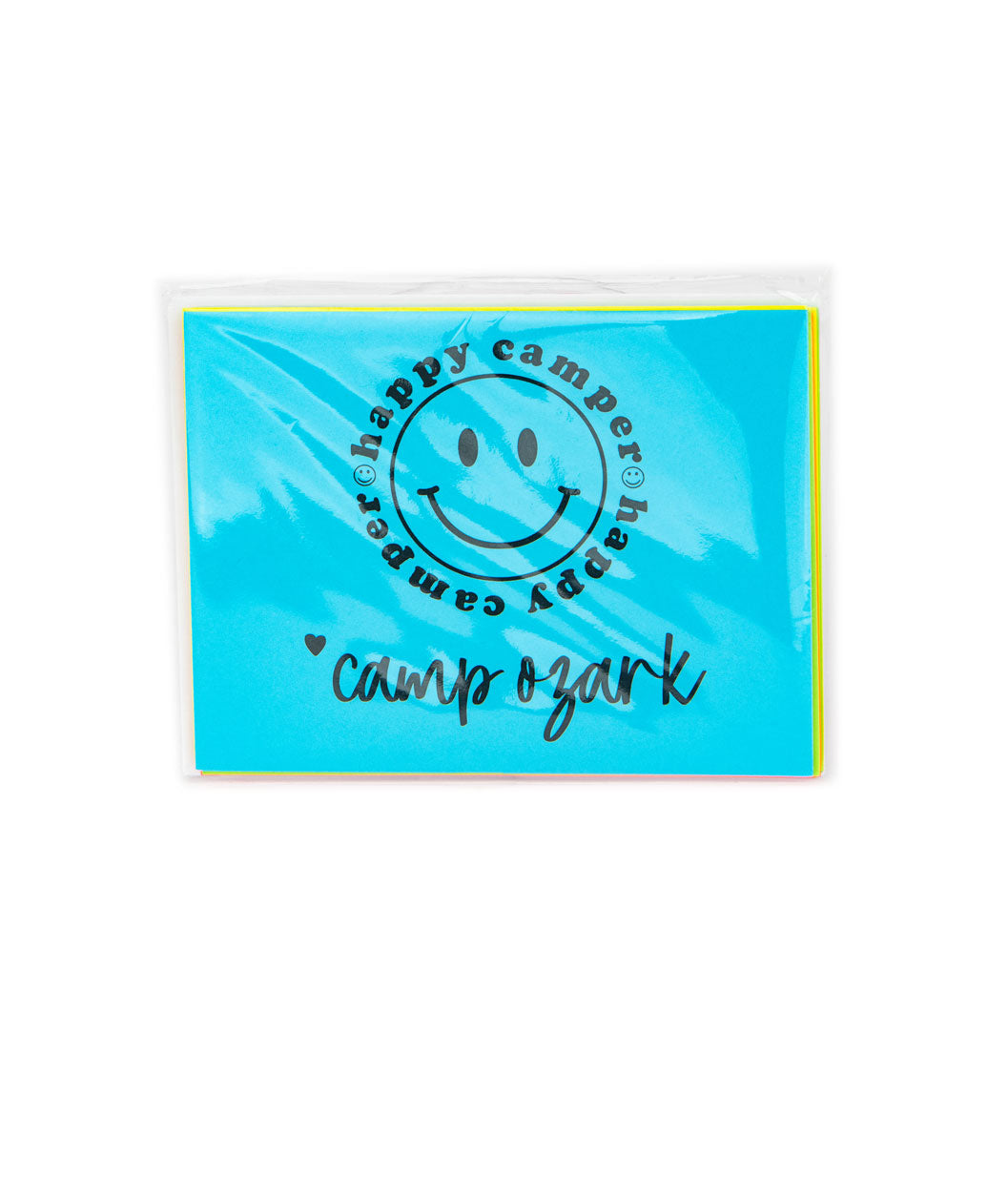 A Wink and a Nod Folded Neon Notecards Pack of 8 Distressed/seasonal gifts A Wink and a Nod