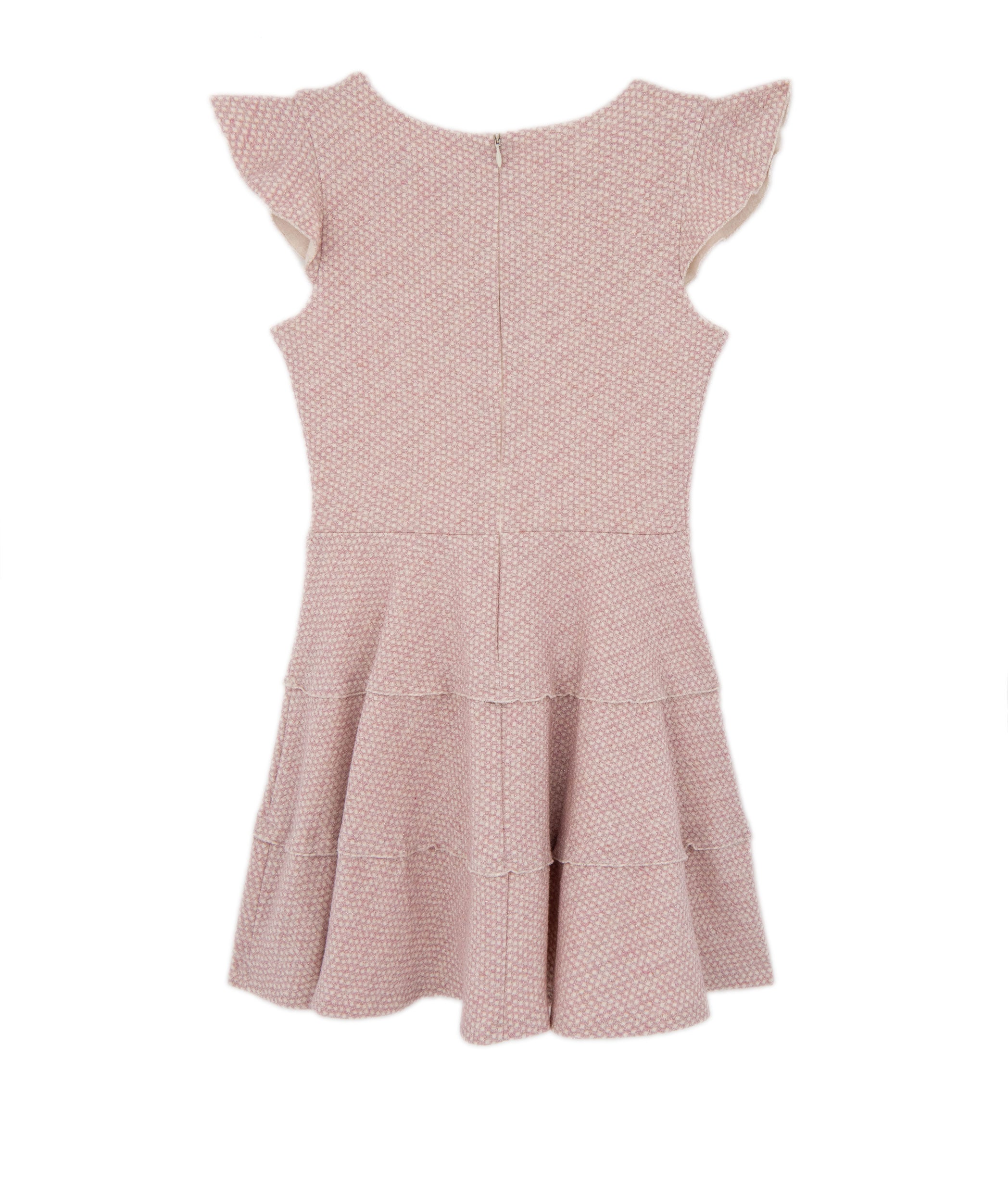 By Debra Girls Sara Pink/Ivory 3 Tier Dress Girls Special Dresses By Debra