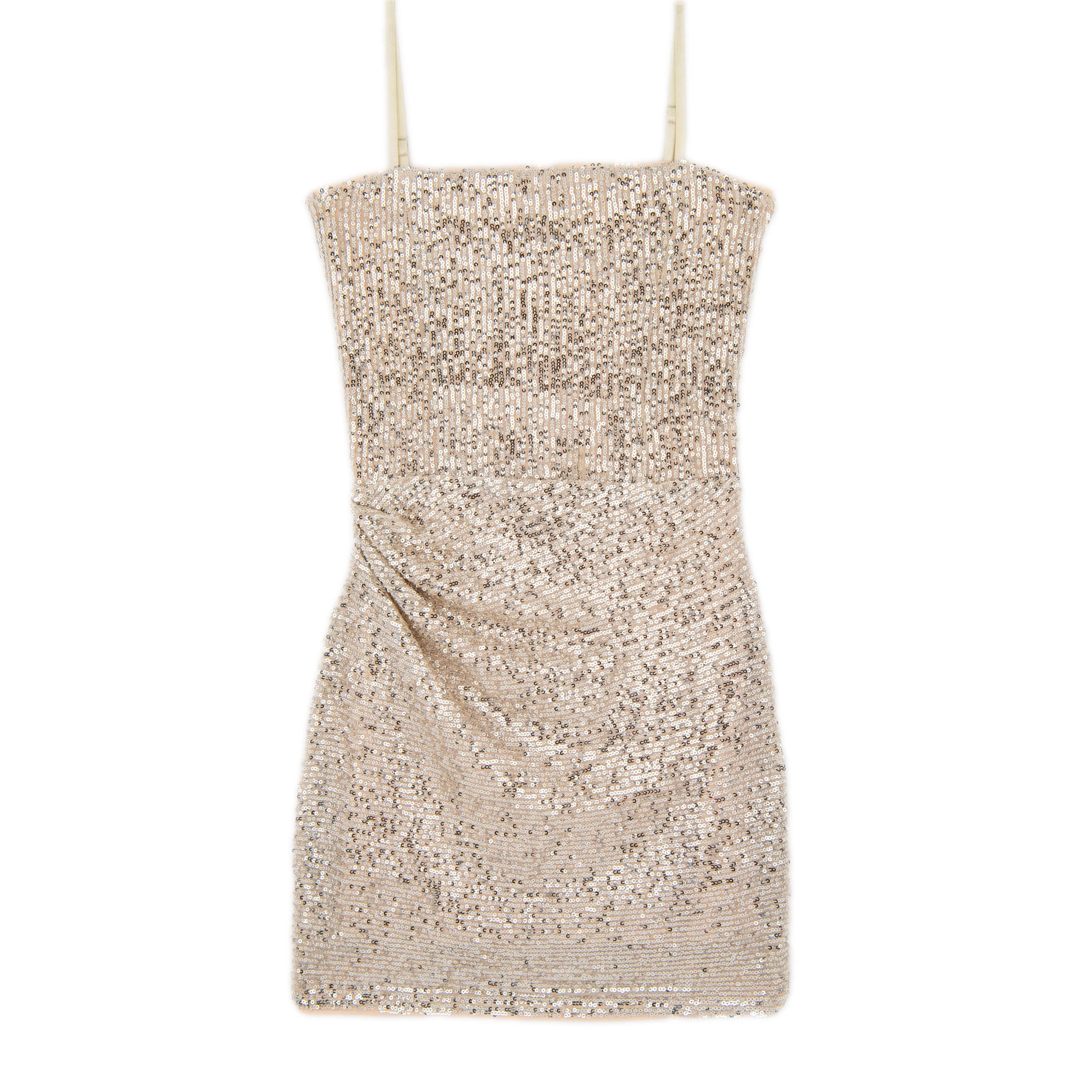 Katie J NYC Girls Maddy Dress Girls Special Dresses Katie J NYC Champagne Y/S (7/8)