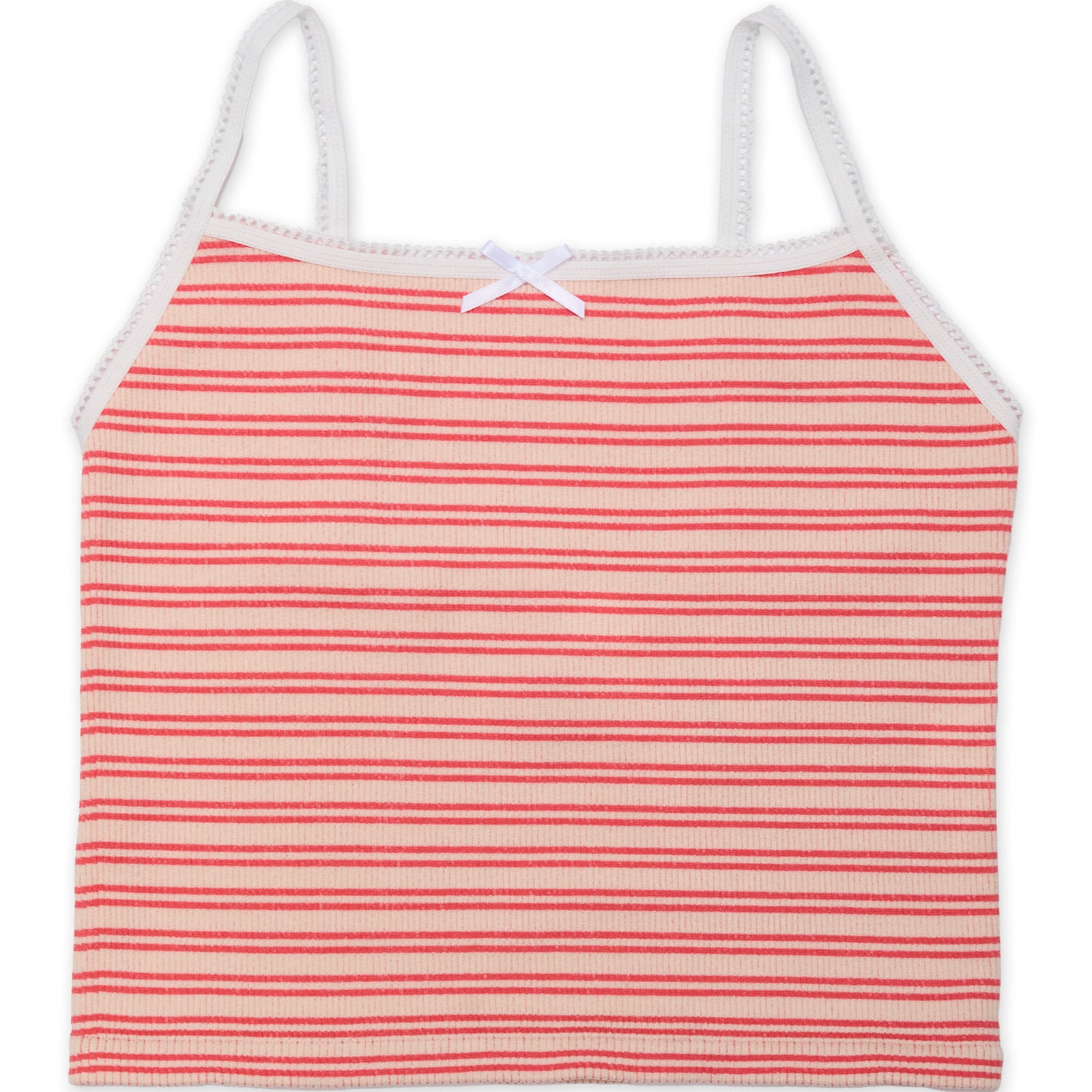 8apart Women Darby Bow Stripe Top Womens Casual Tops 8apart Orange Juniors/Women S/M