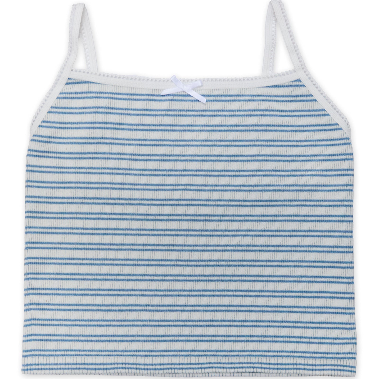 8apart Women Darby Bow Stripe Top Womens Casual Tops 8apart Blue Juniors/Women S/M