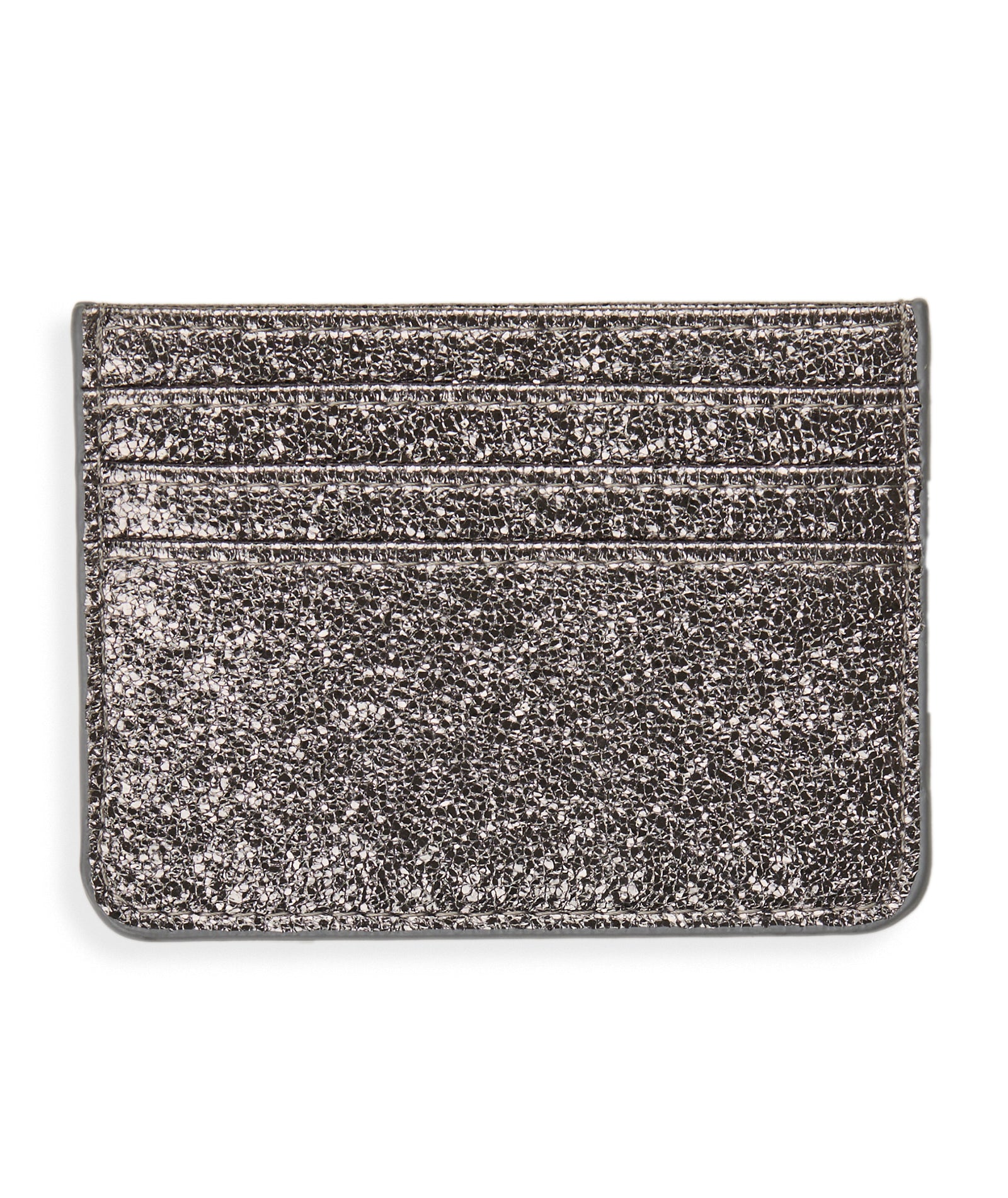 Frankie's Favorite Card Case Distressed/seasonal accessories Frankie's Exclusives Silver Glitter