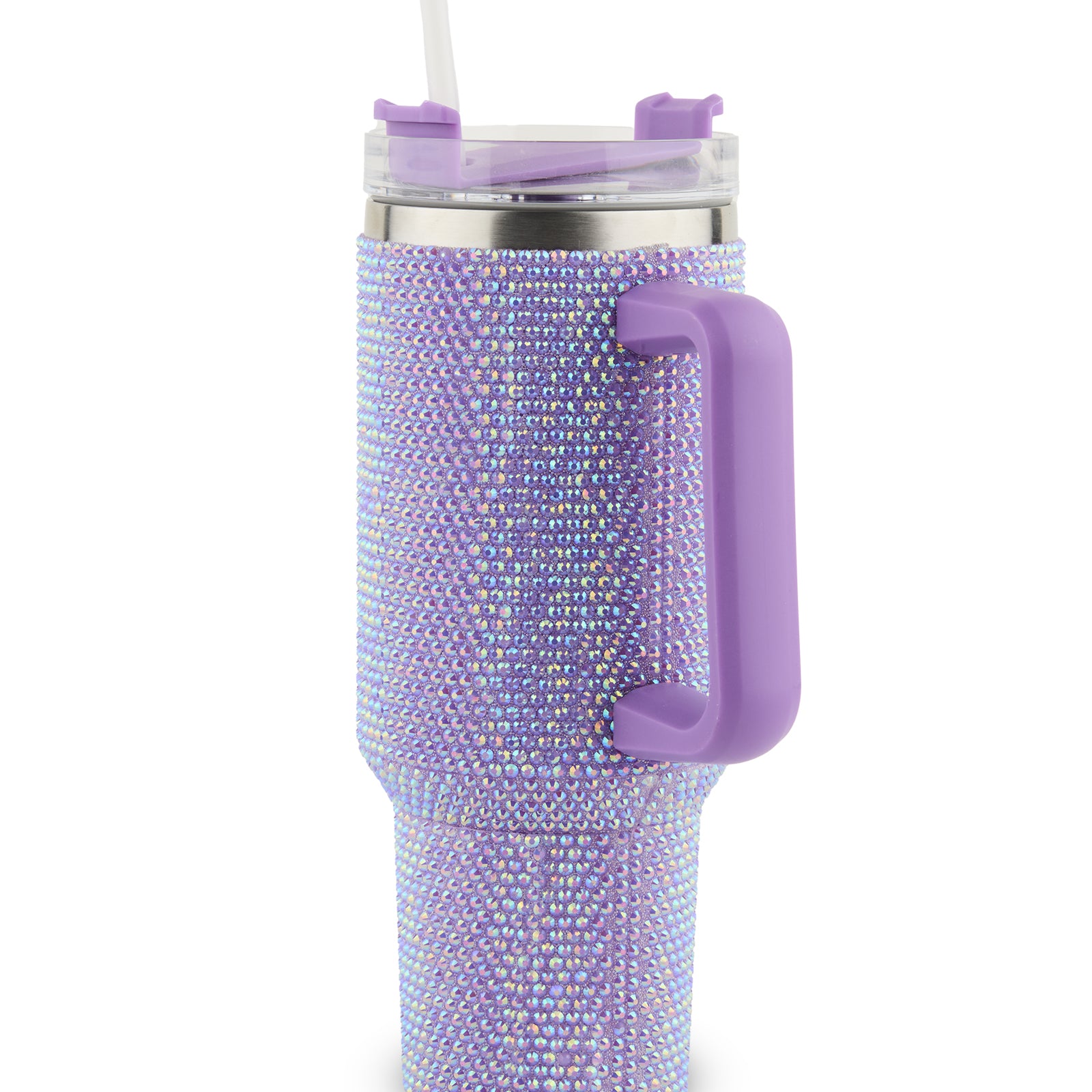 Large Bling Bling Tumbler Accessories Frankie's Exclusives Purple