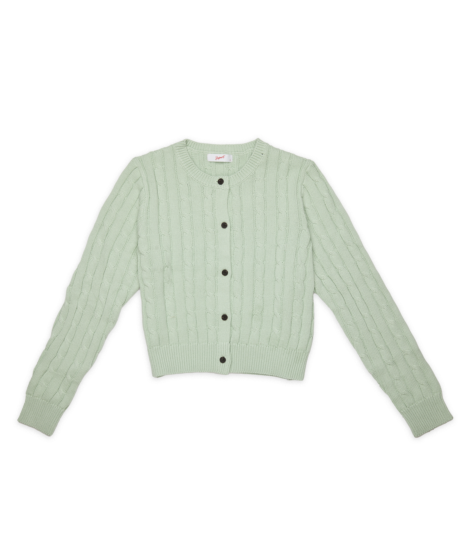 8apart Women Linny Spring Cable Cardigan Womens Casual Tops 8apart Mint Juniors/Women S