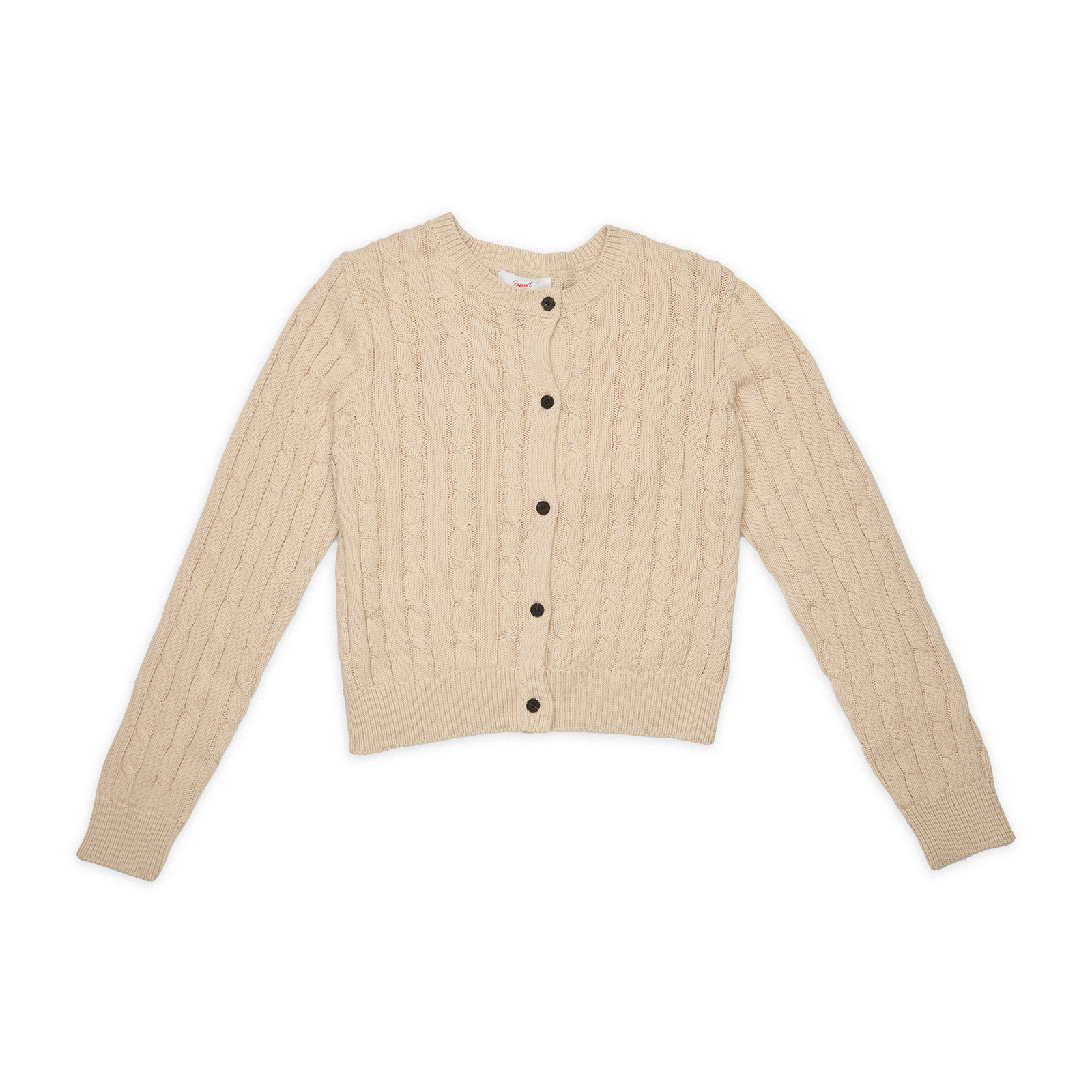 8apart Women Linny Spring Cable Cardigan Womens Casual Tops 8apart Taupe Juniors/Women S