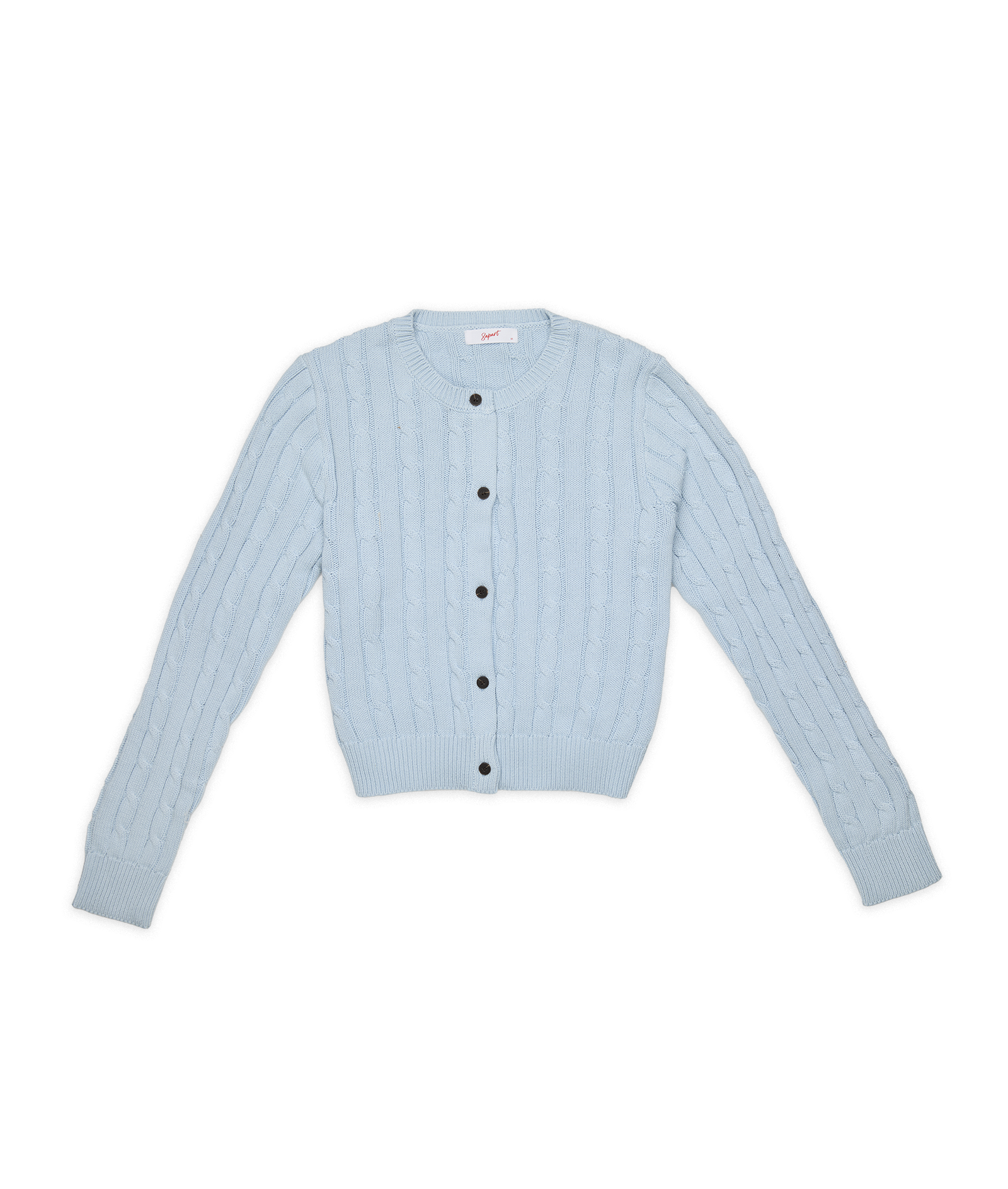 8apart Women Linny Spring Cable Cardigan Womens Casual Tops 8apart Light Blue Juniors/Women S