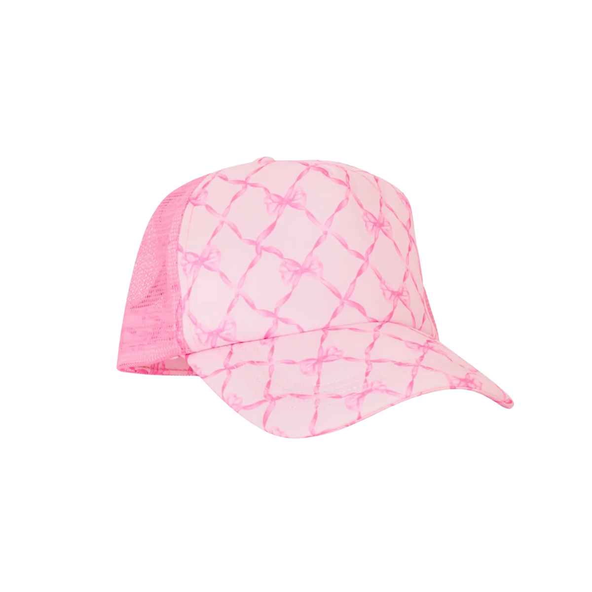 Women & Juniors Love Shack Fancy Joni Trucker Hat Pink  display picture 2