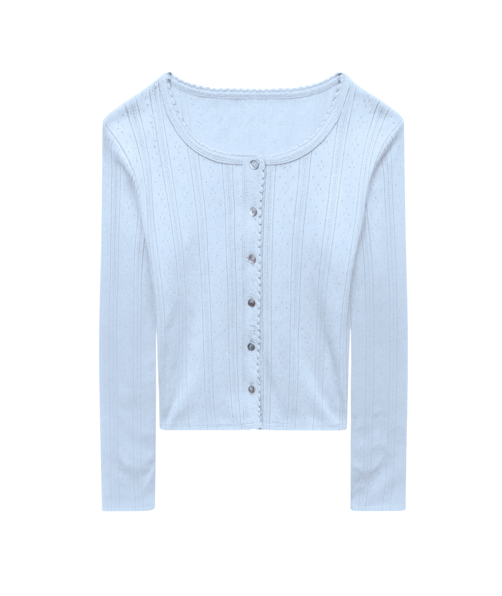 Katie J NYC Girls Marina Cardigan Girls Casual Tops Katie J NYC Baby Blue Y/S (7/8)