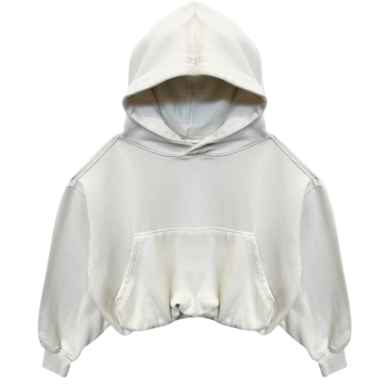 Katie J NYC Girls Ryan Bubble Hoodie Girls Casual Tops Katie J NYC Ecru Y/S (7/8)