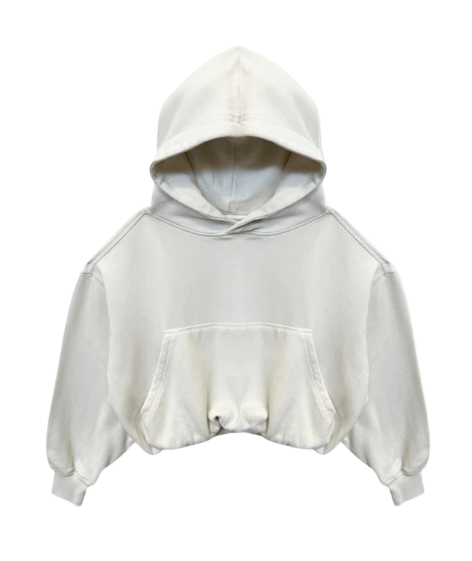 Katie J NYC Girls Ryan Bubble Hoodie Girls Casual Tops Katie J NYC Ecru Y/S (7/8)