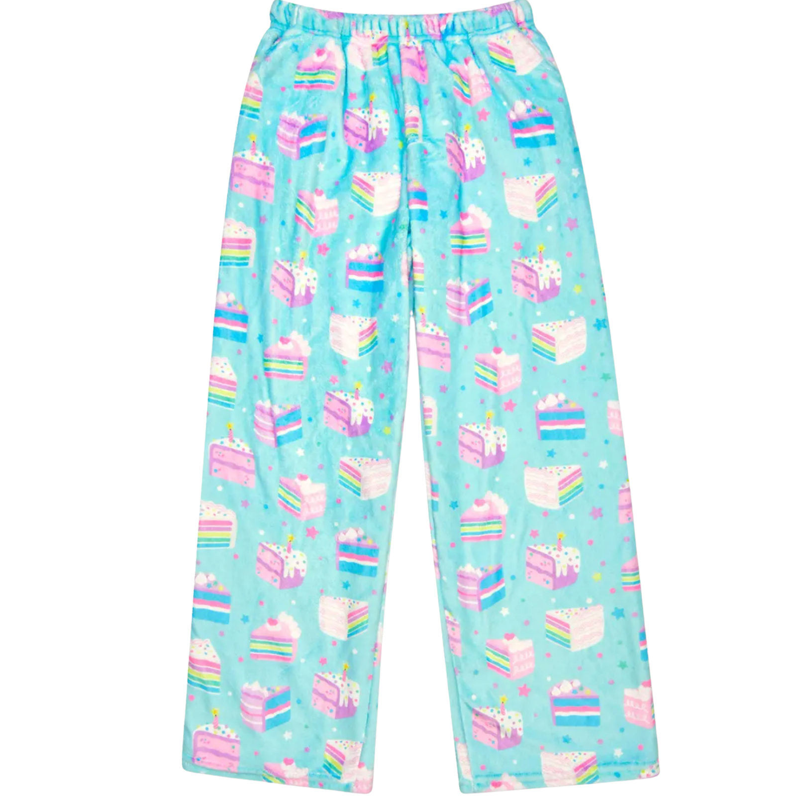 Piece of Cake Plush Pants Accessories iScream Blue Y/XS (6X)