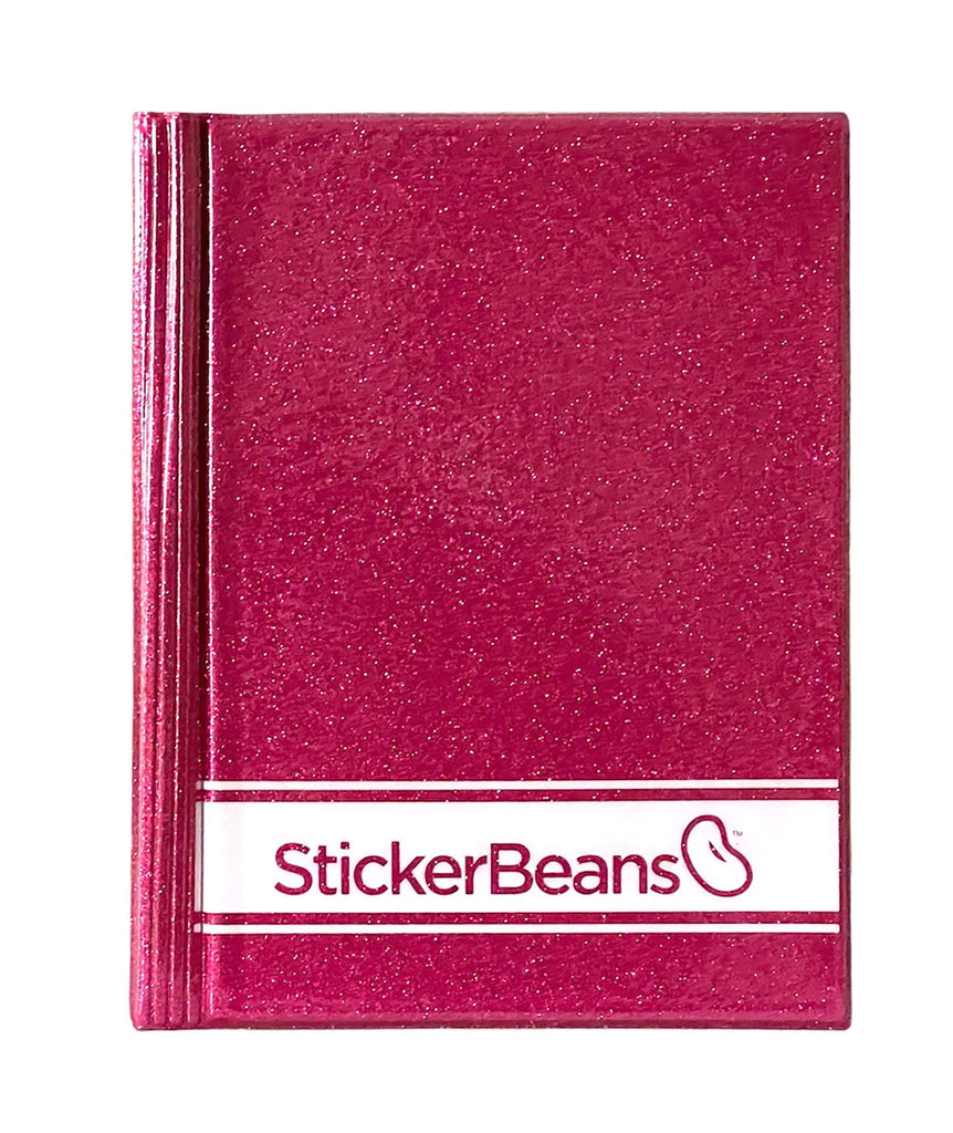 Sticker Beans Collectors Book Accessories Sticker Beans Pink  