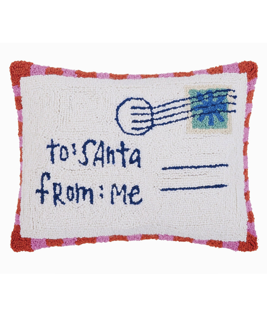 Dear Santa Pillow Distressed/seasonal gifts Frankie's Exclusives   