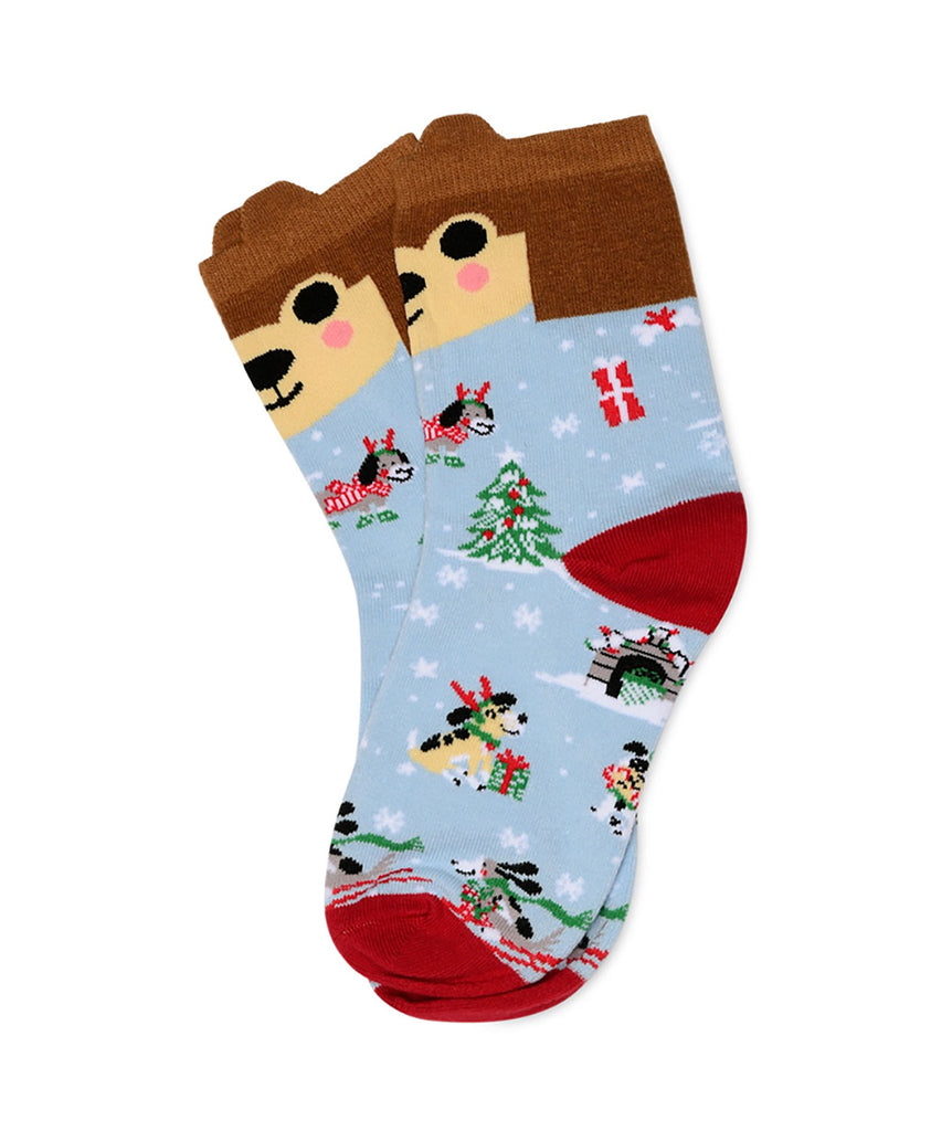 iScream Snow Dog Socks Distressed/seasonal accessories iScream   