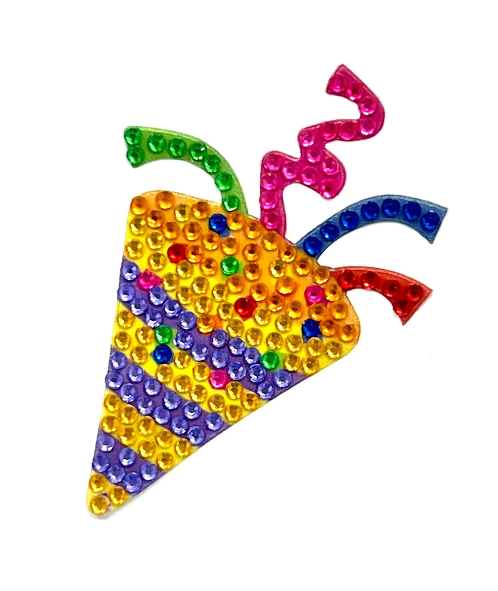 Sticker Beans Party Popper Sticker Accessories Sticker Beans Multi