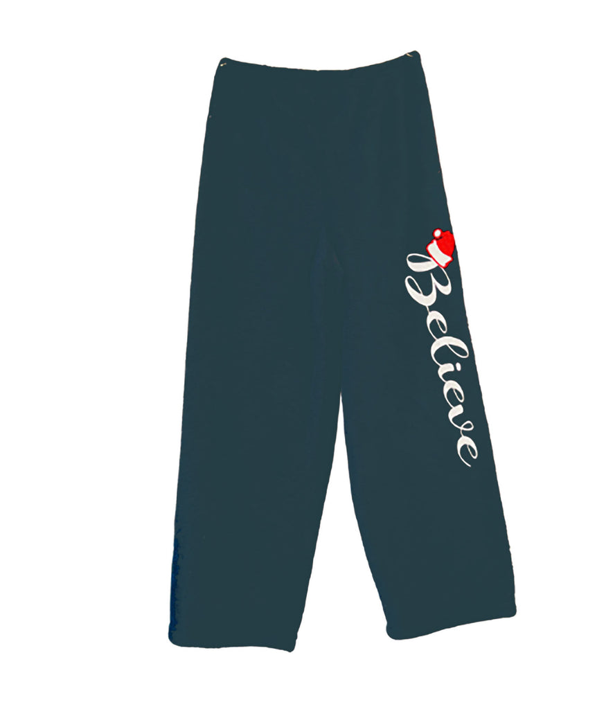 Made with Love and Kisses Believe Santa Pants Distressed/seasonal girls Made with Love and Kisses   